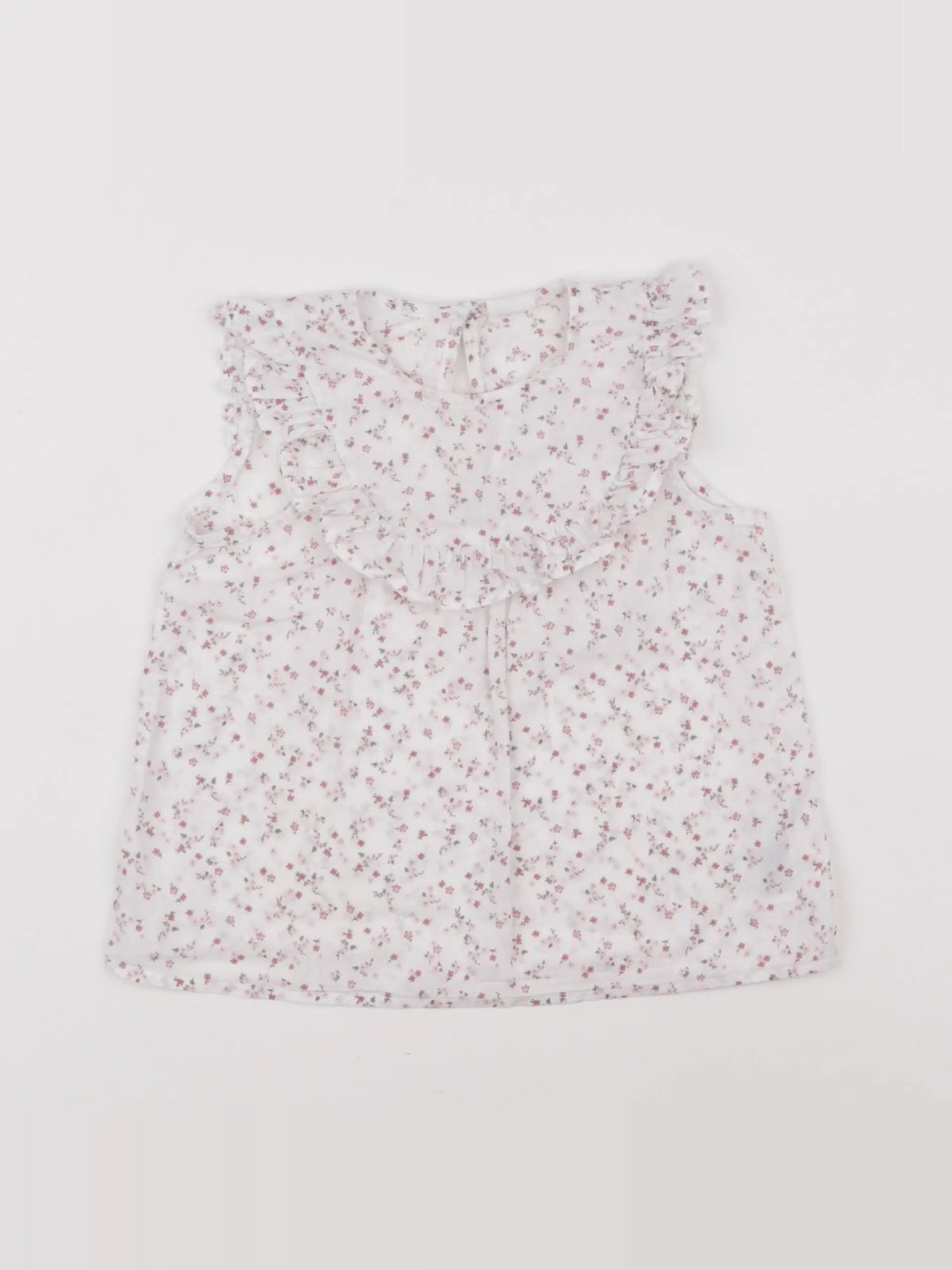 H&M - blouse rose - 12/18 mois