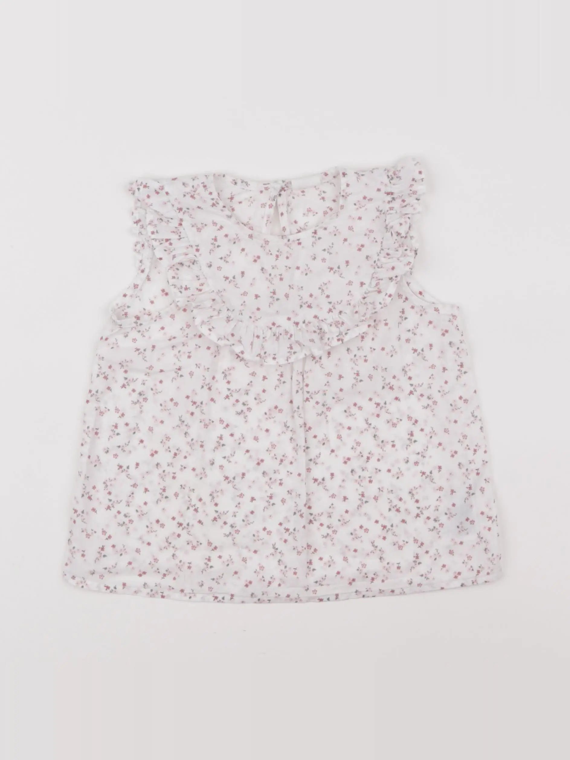H&M - blouse rose - 12/18 mois