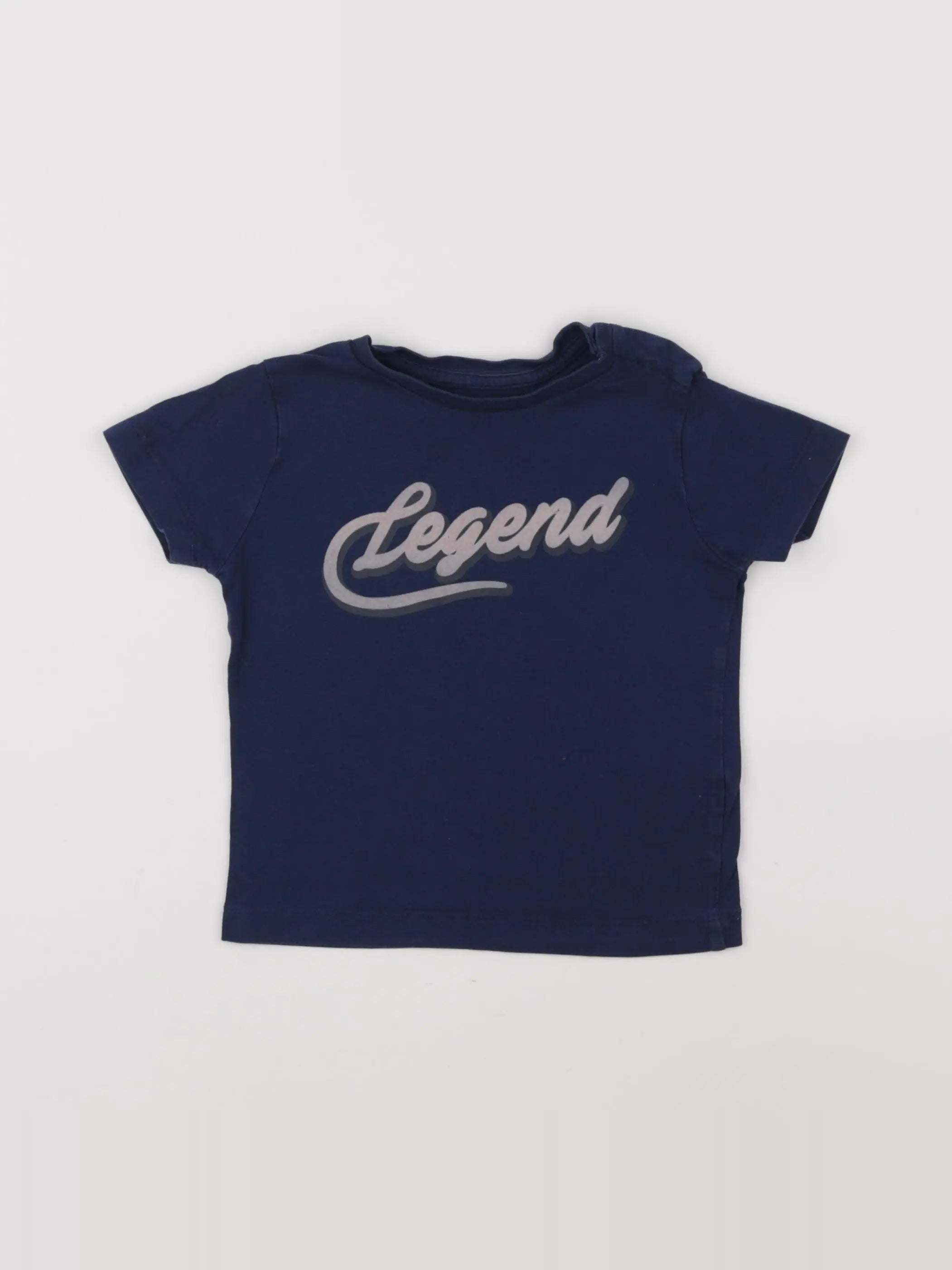 Boutchou - tee-shirt bleu - 24 mois