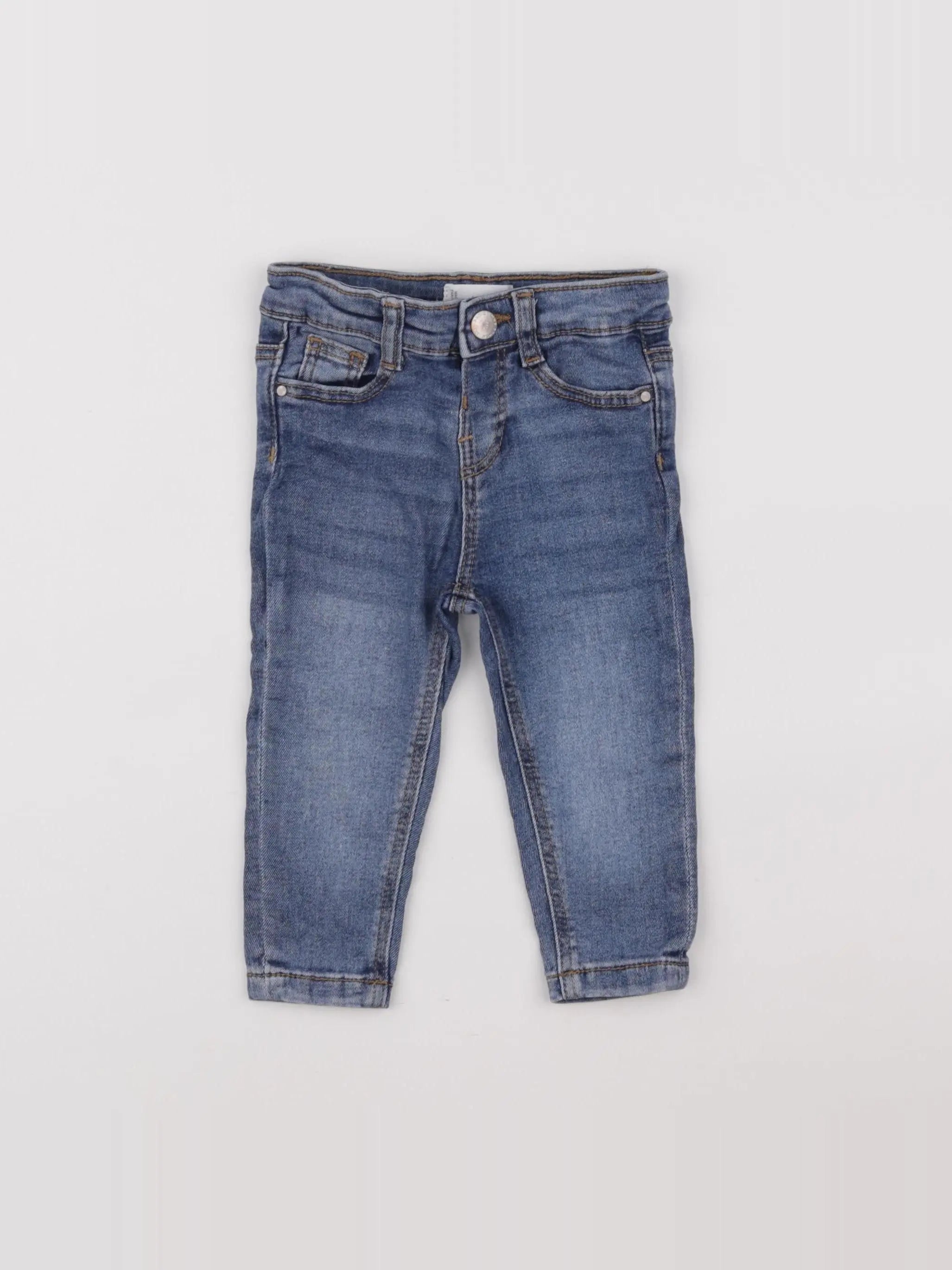 Mango - jean bleu - 9/12 mois