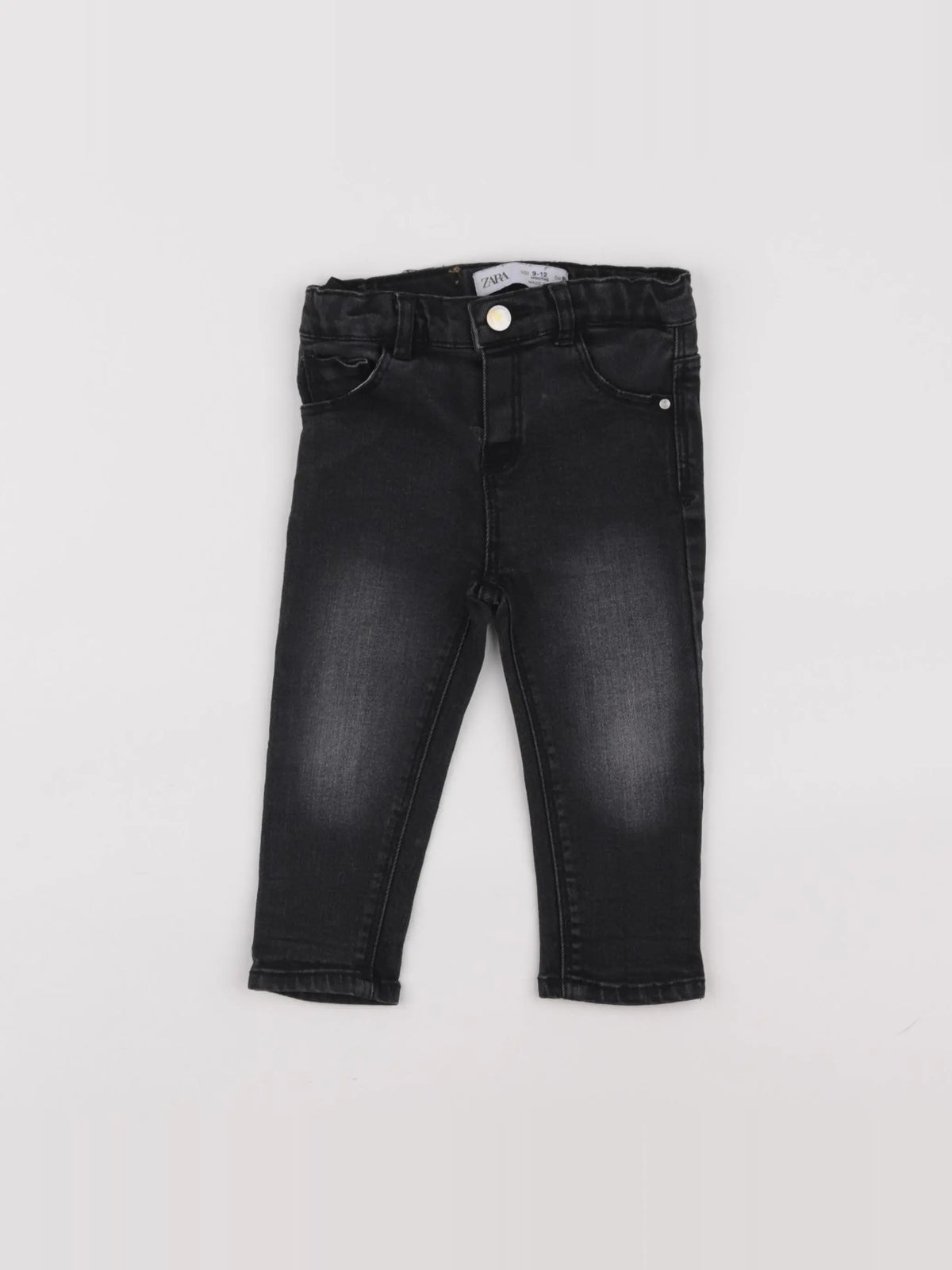 Zara - jean noir - 9/12 mois