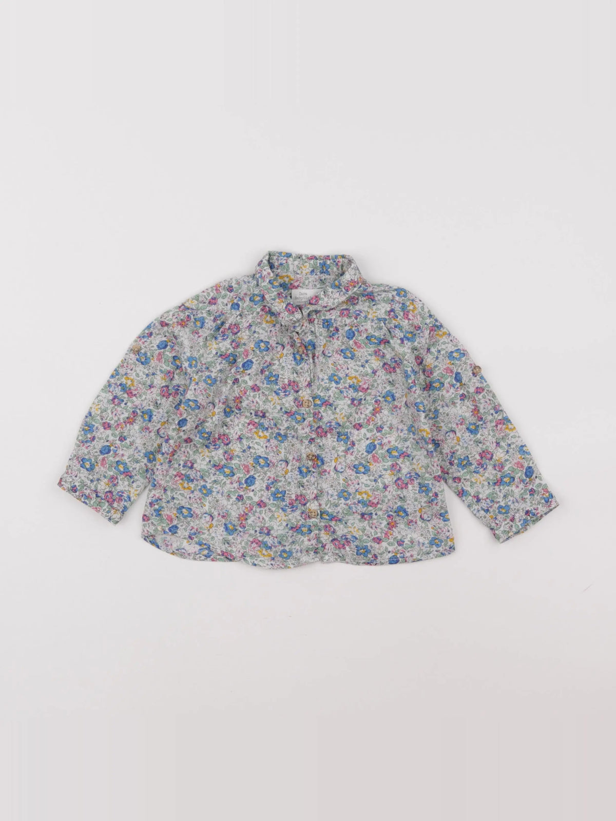 Zara - blouse multicolore - 6/9 mois