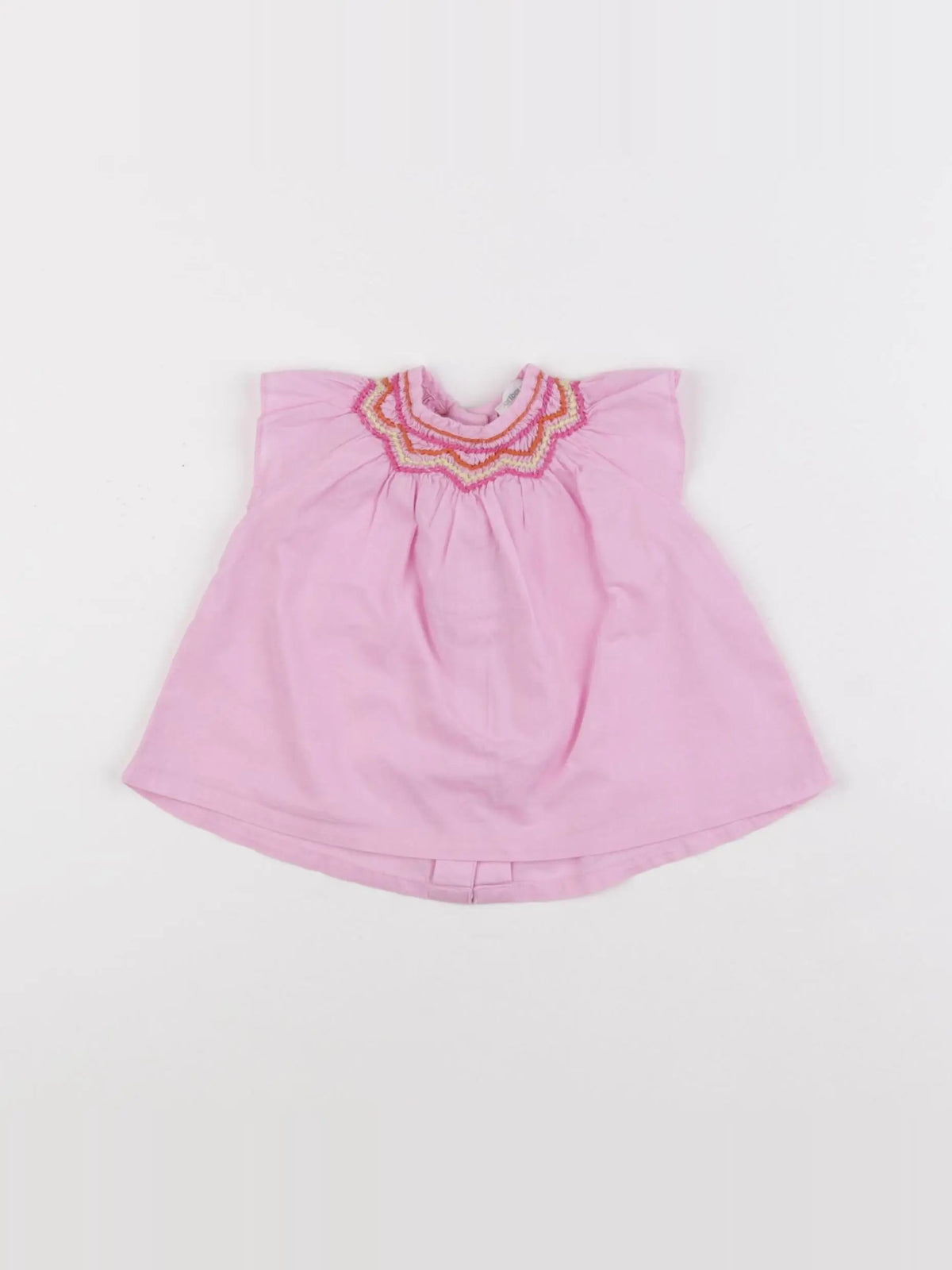 Vertbaudet - blouse rose - 6 mois