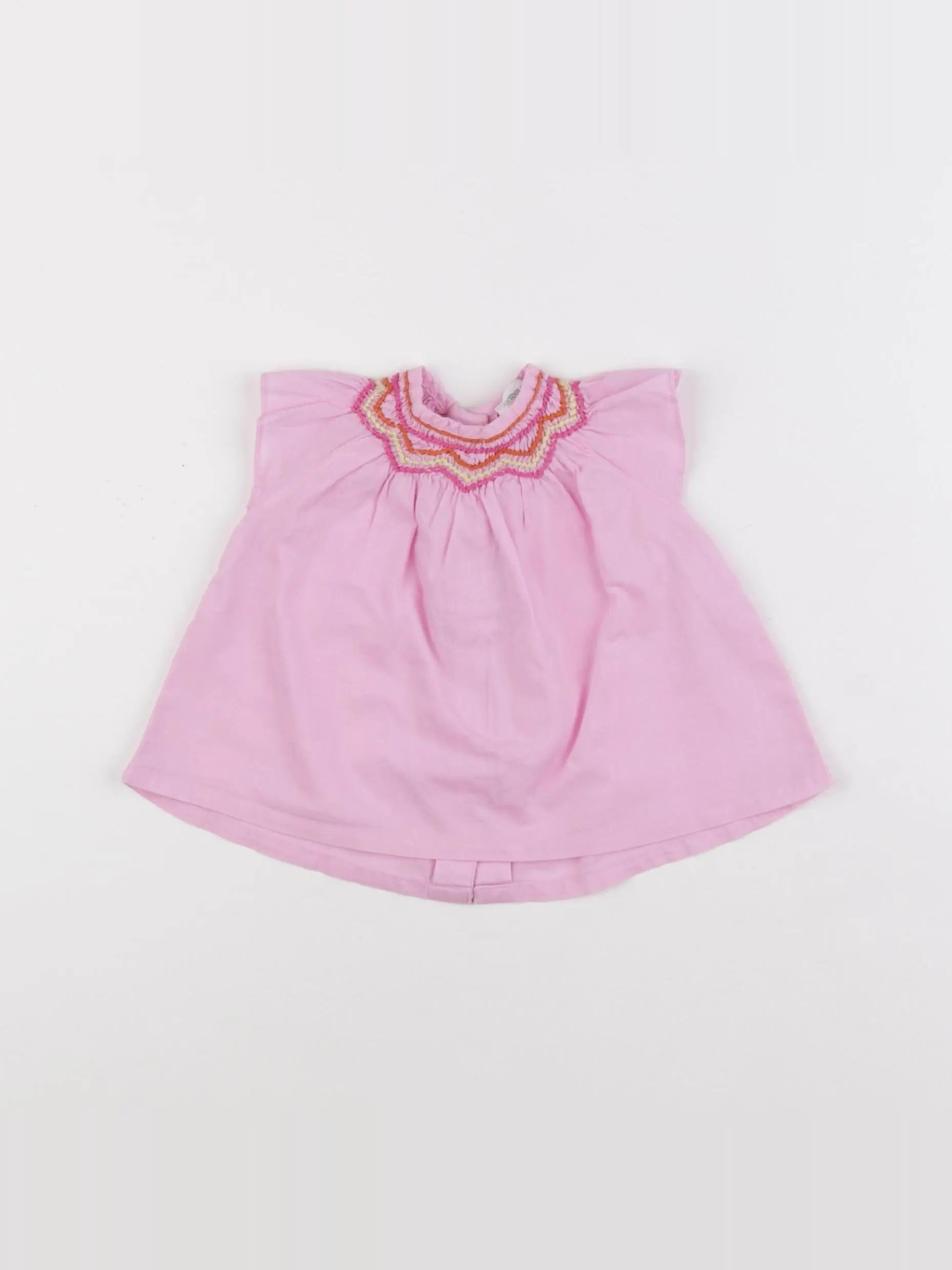 Vertbaudet - blouse rose - 6 mois