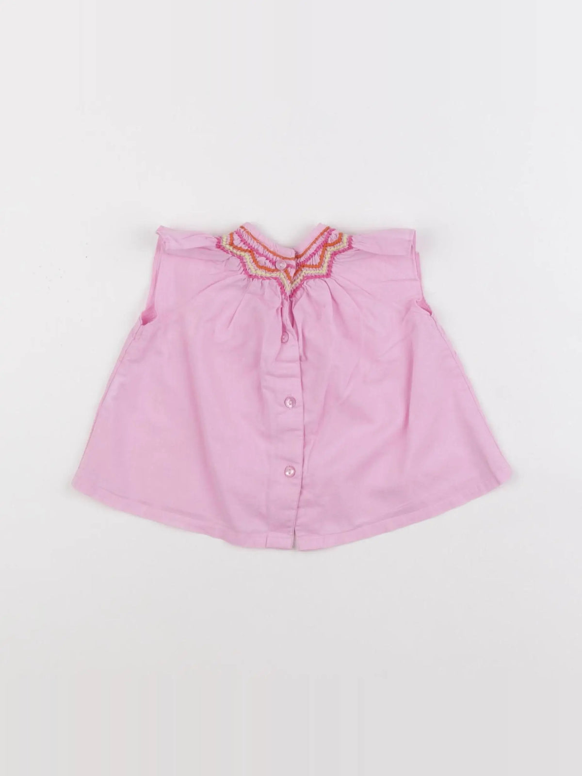 Vertbaudet - blouse rose - 6 mois