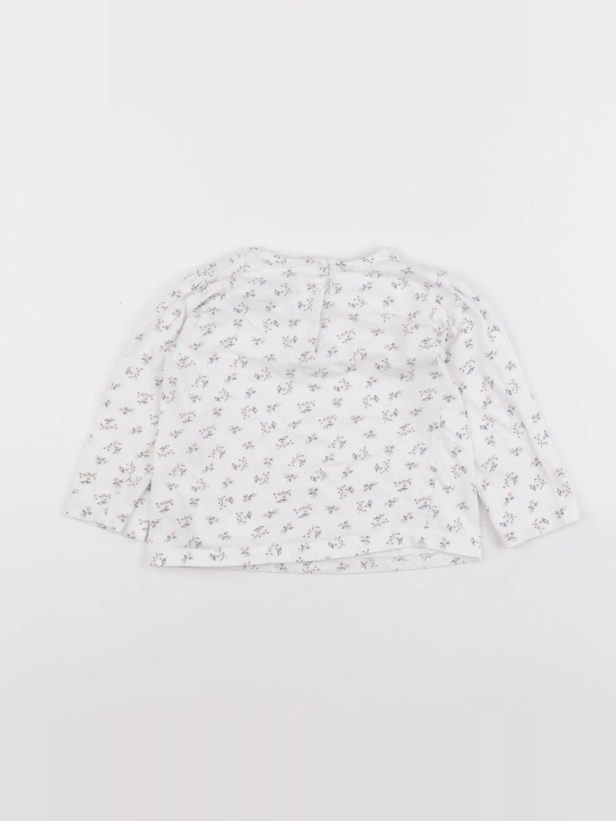 Vertbaudet - tee-shirt blanc - 18 mois