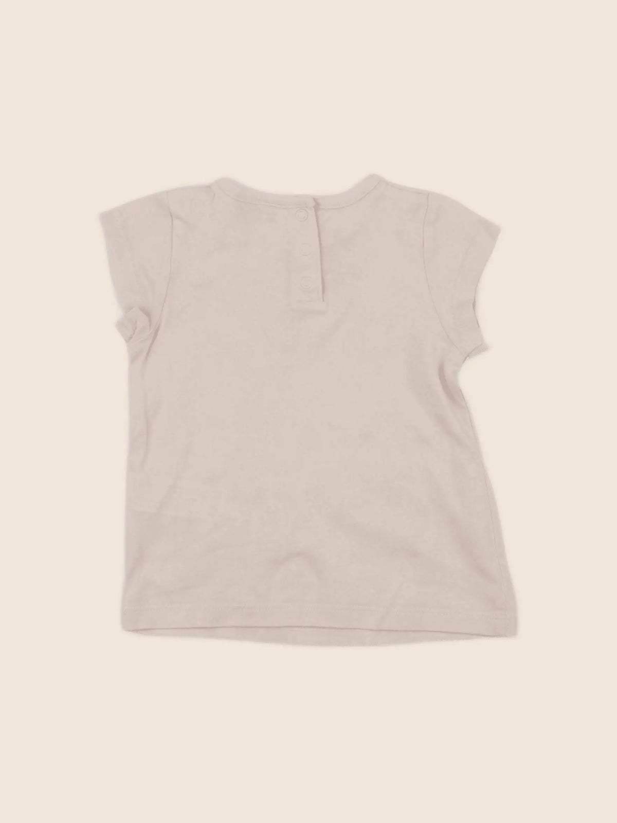 Tape à l'oeil - tee-shirt rose, or - 9 mois