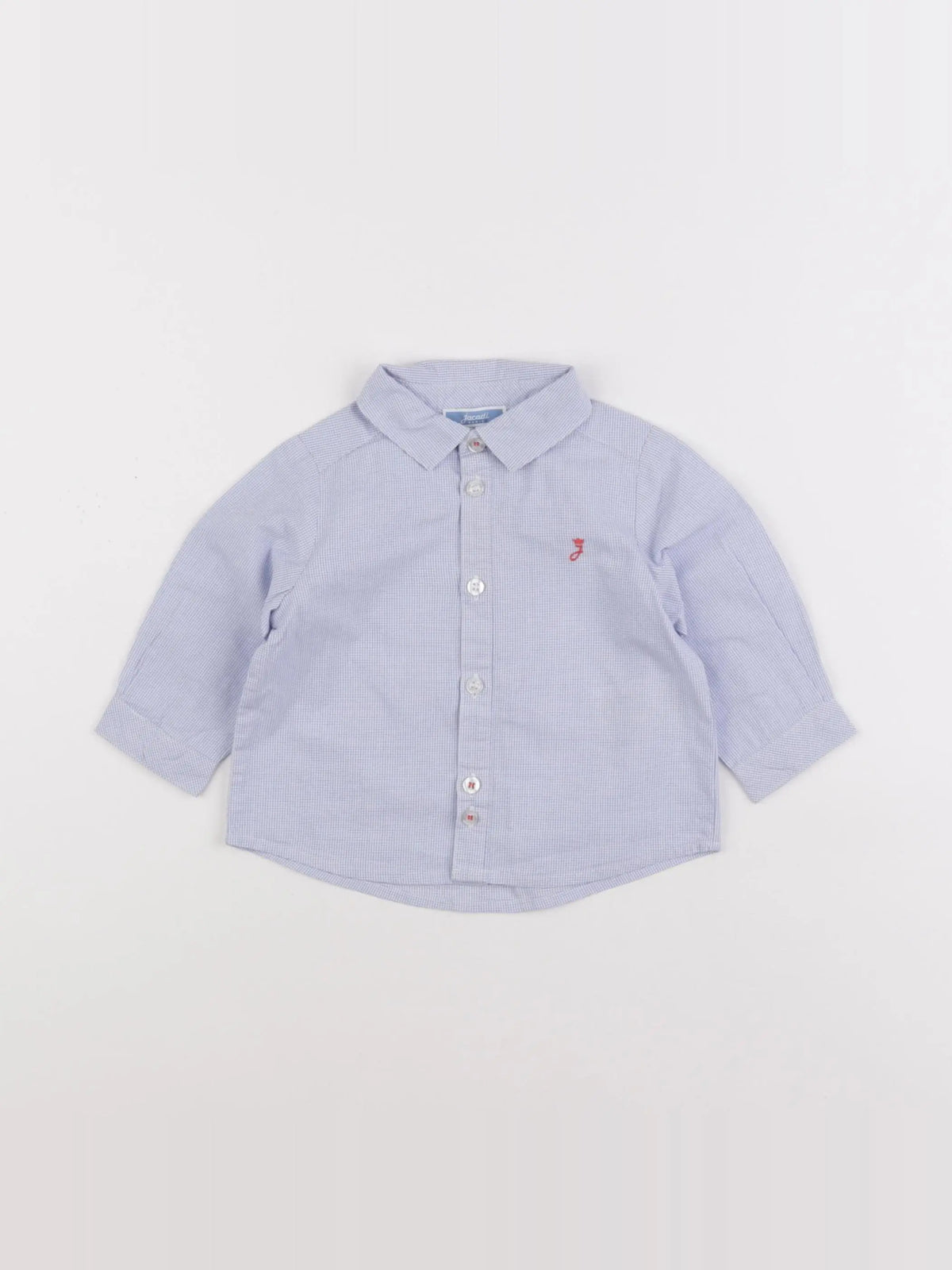Jacadi - chemise bleu - 6 mois