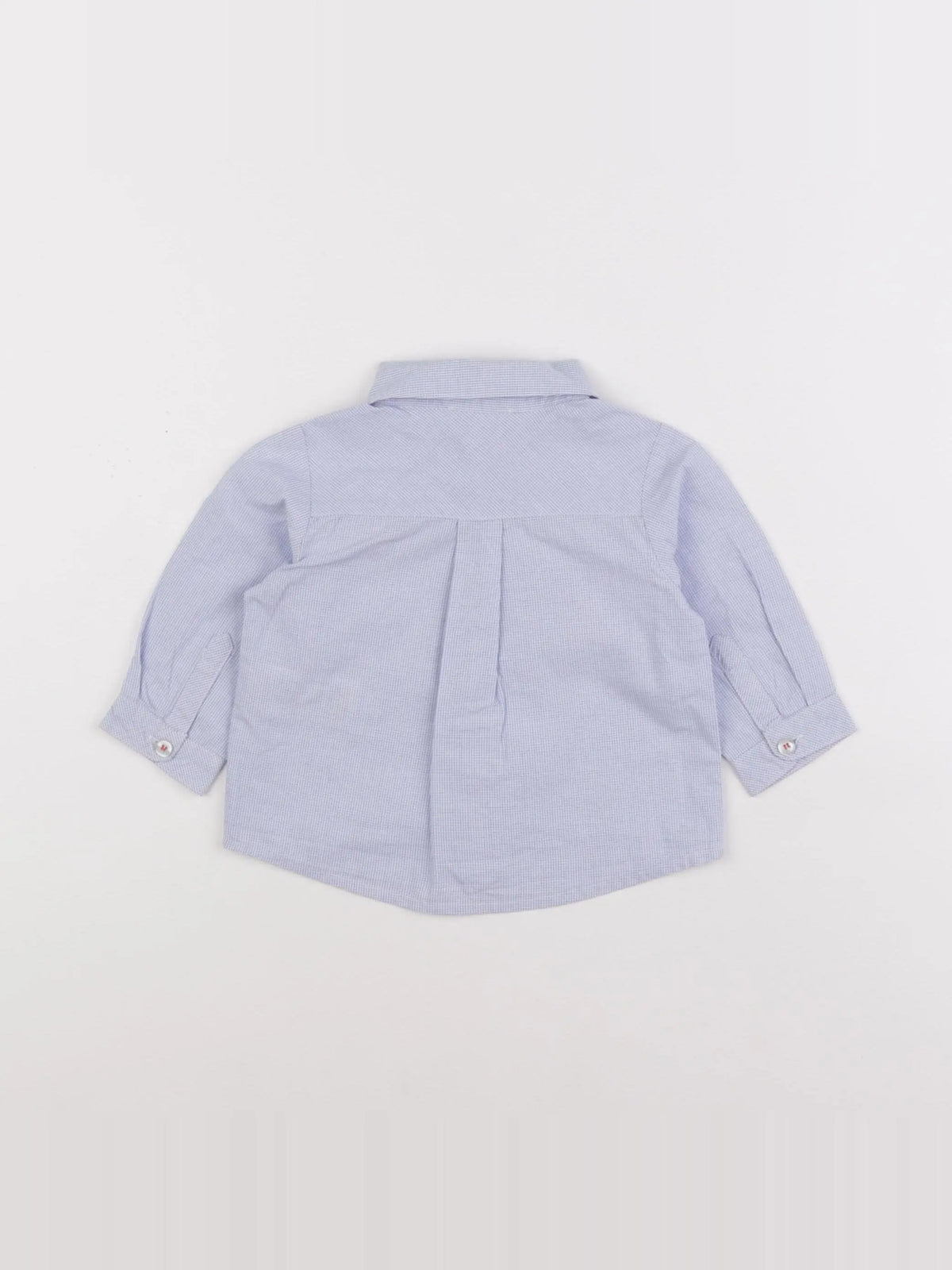 Jacadi - chemise bleu - 6 mois