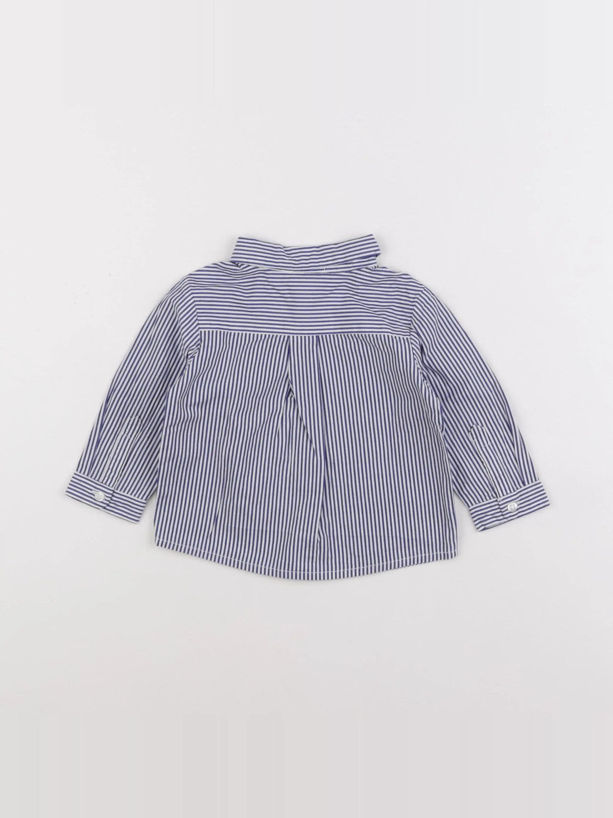 Jacadi - chemise bleu - 6 mois