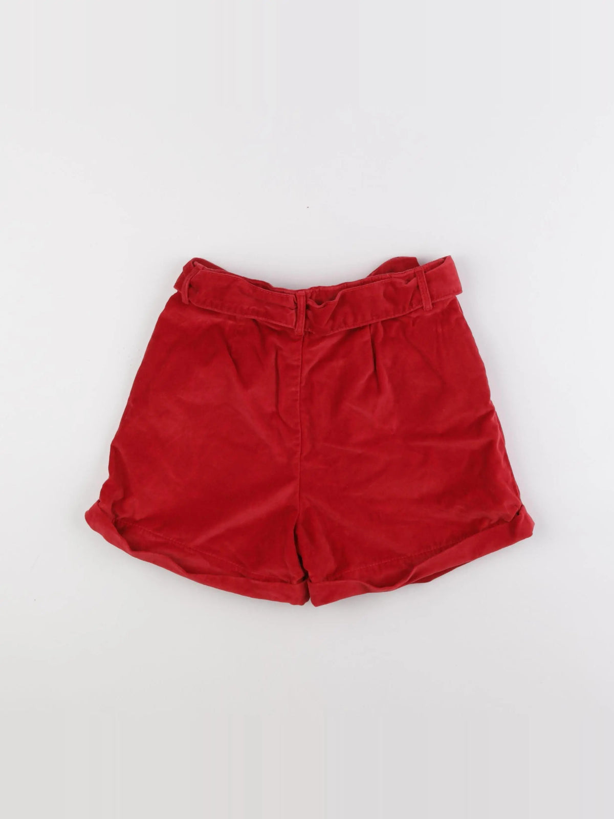 Vertbaudet - short rouge - 10 ans