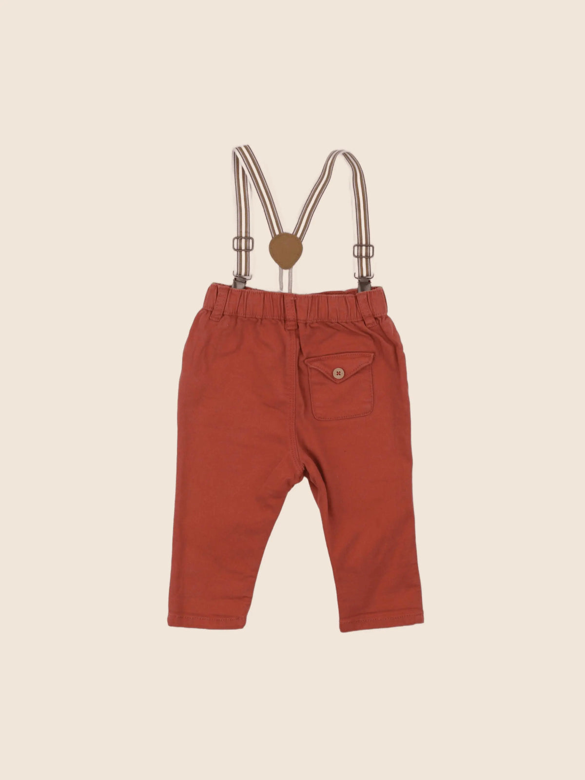 Tape à l'oeil - pantalon rouge - 6 mois