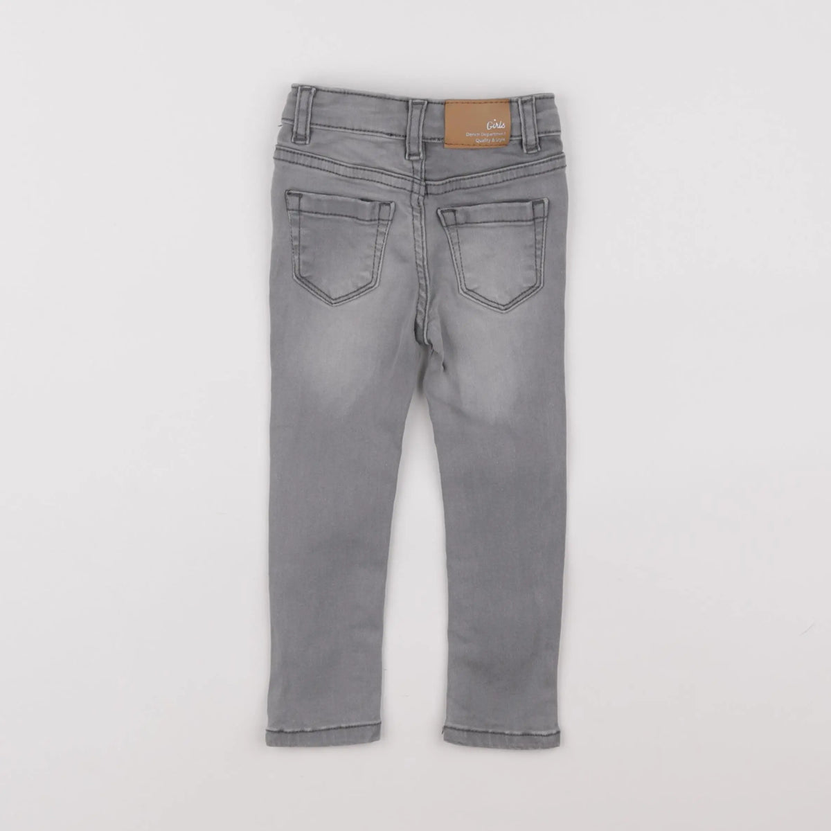 Vertbaudet - jean gris - 2 ans