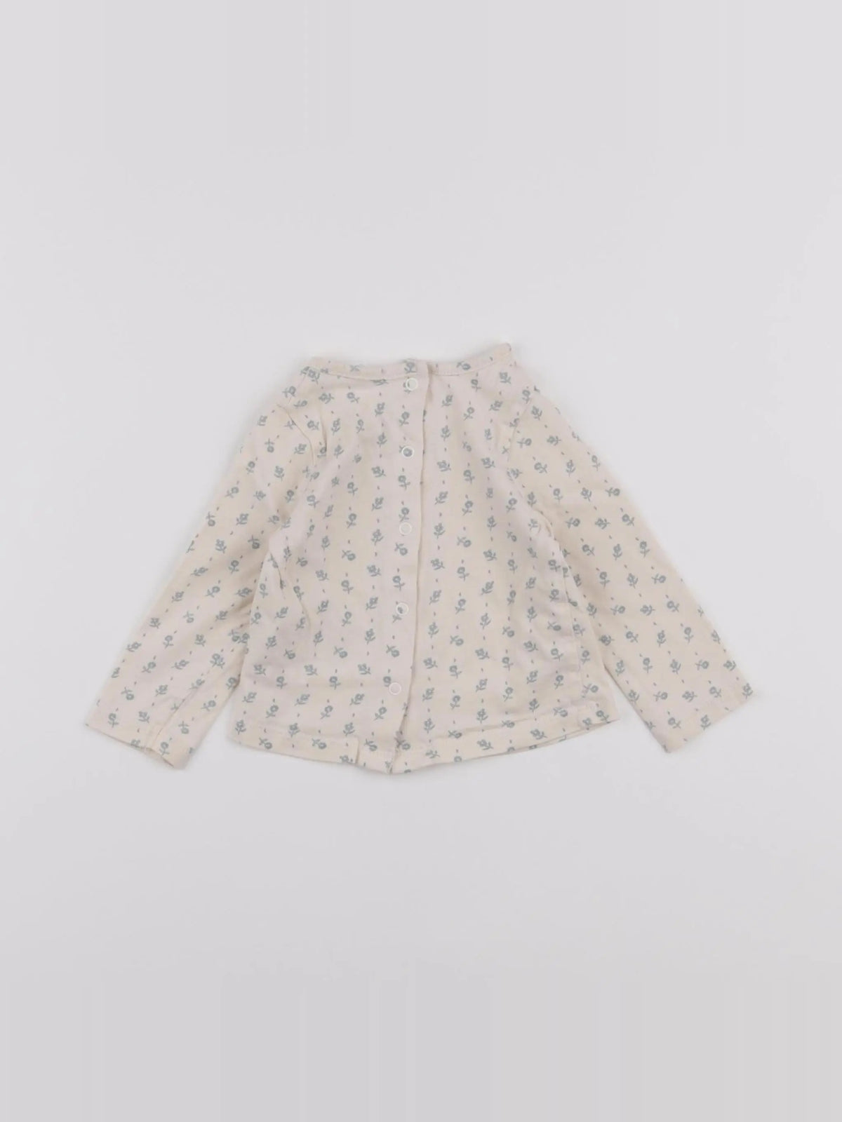 Vertbaudet - tee-shirt beige - 6 mois