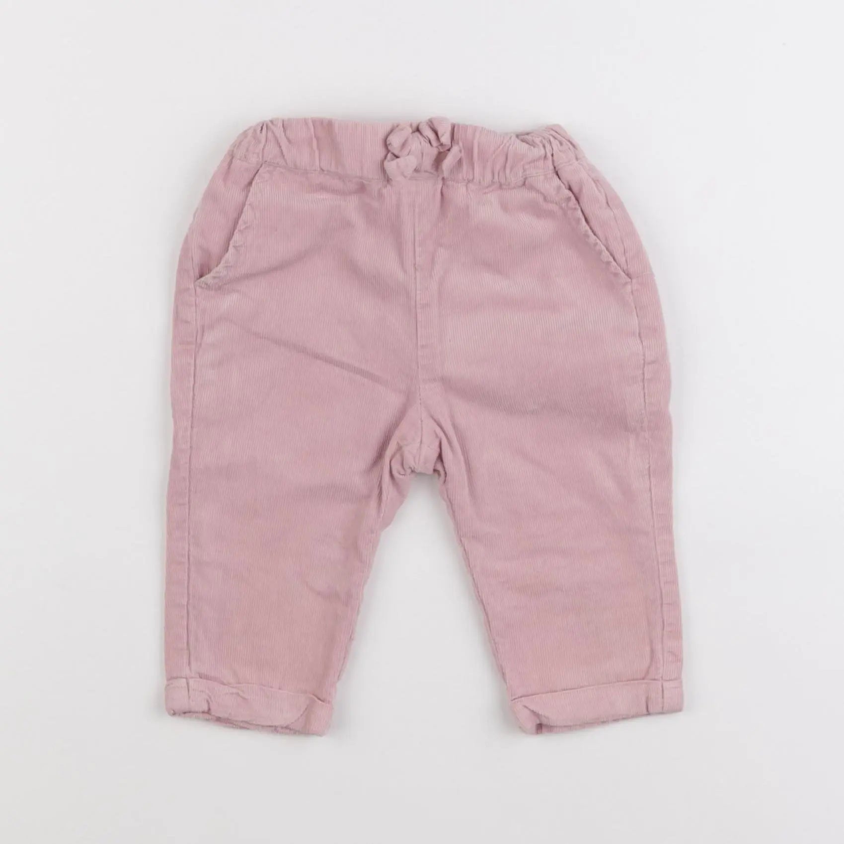 Vertbaudet - pantalon rose - 6 mois