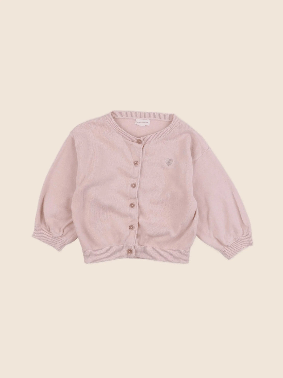Vertbaudet - gilet rose - 24 mois