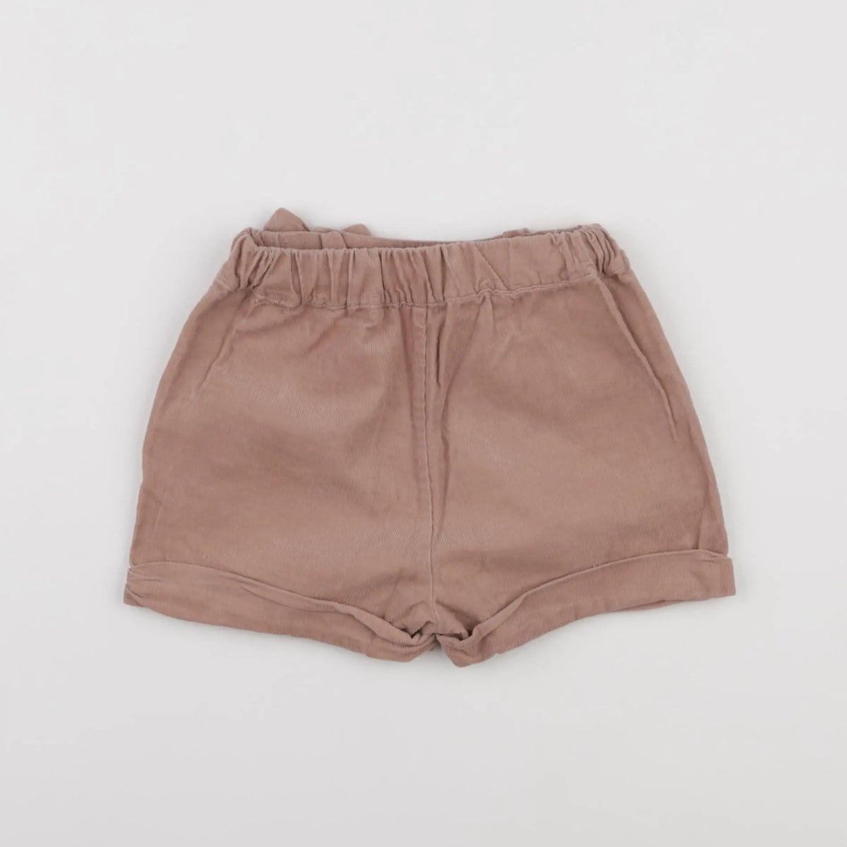 Vertbaudet - short marron - 18 mois