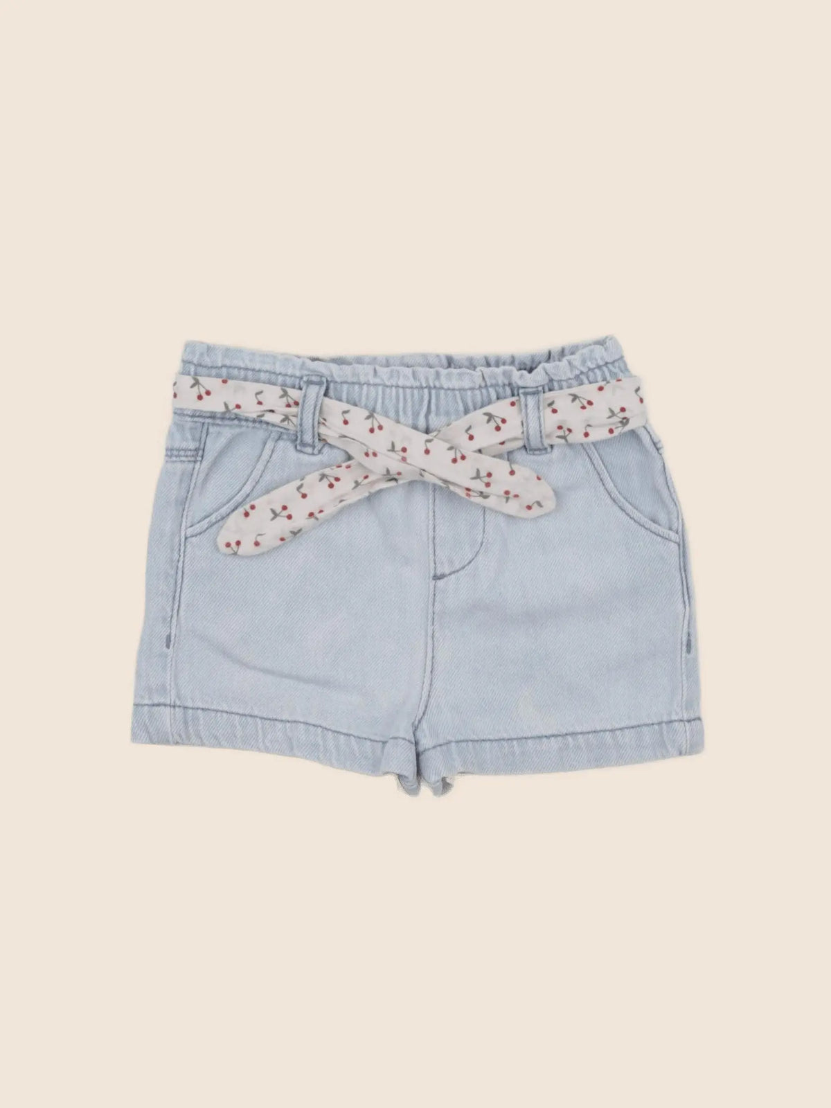 Vertbaudet - short bleu - 12 mois
