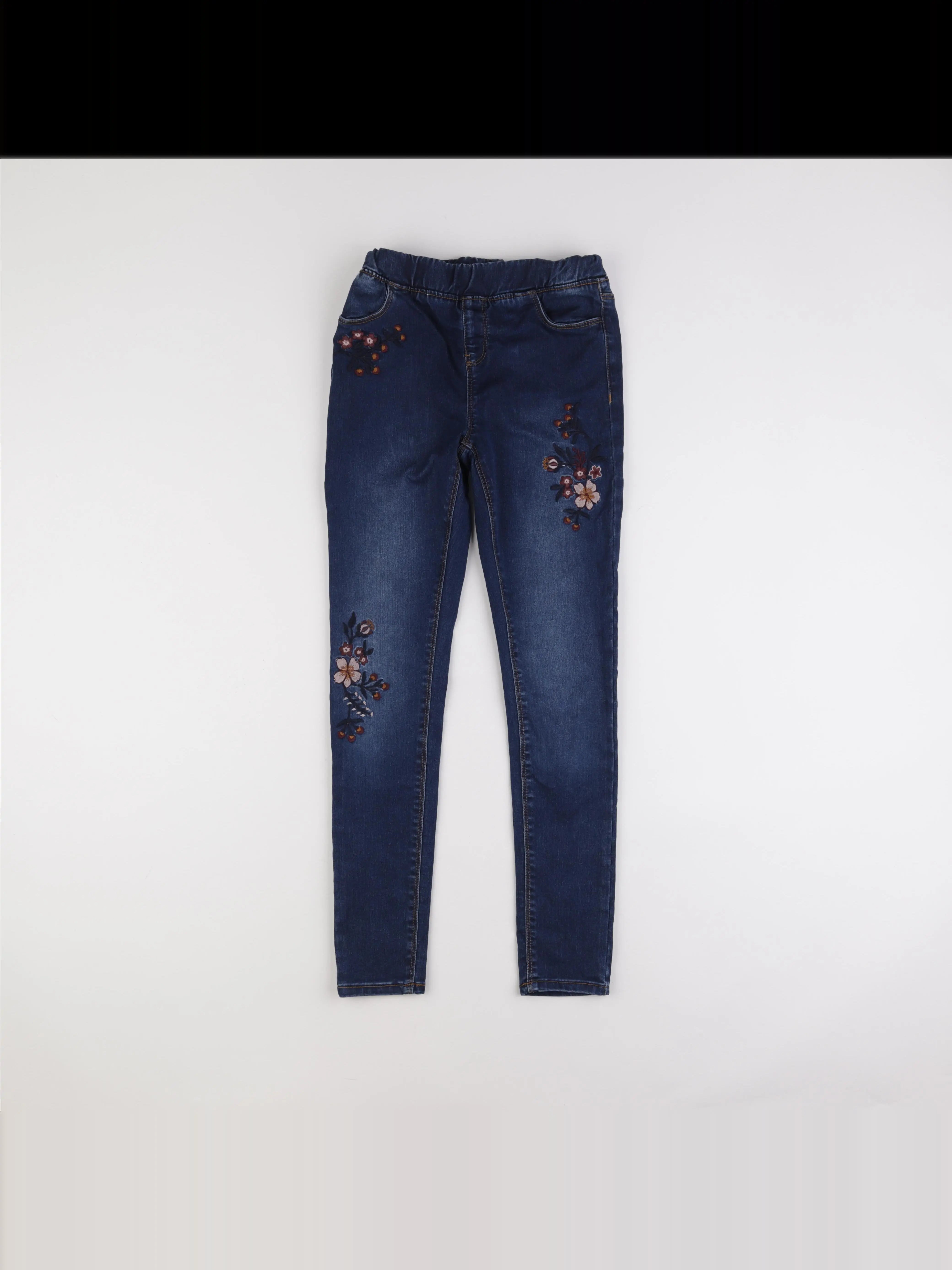 Vertbaudet - jegging bleu - 12 ans