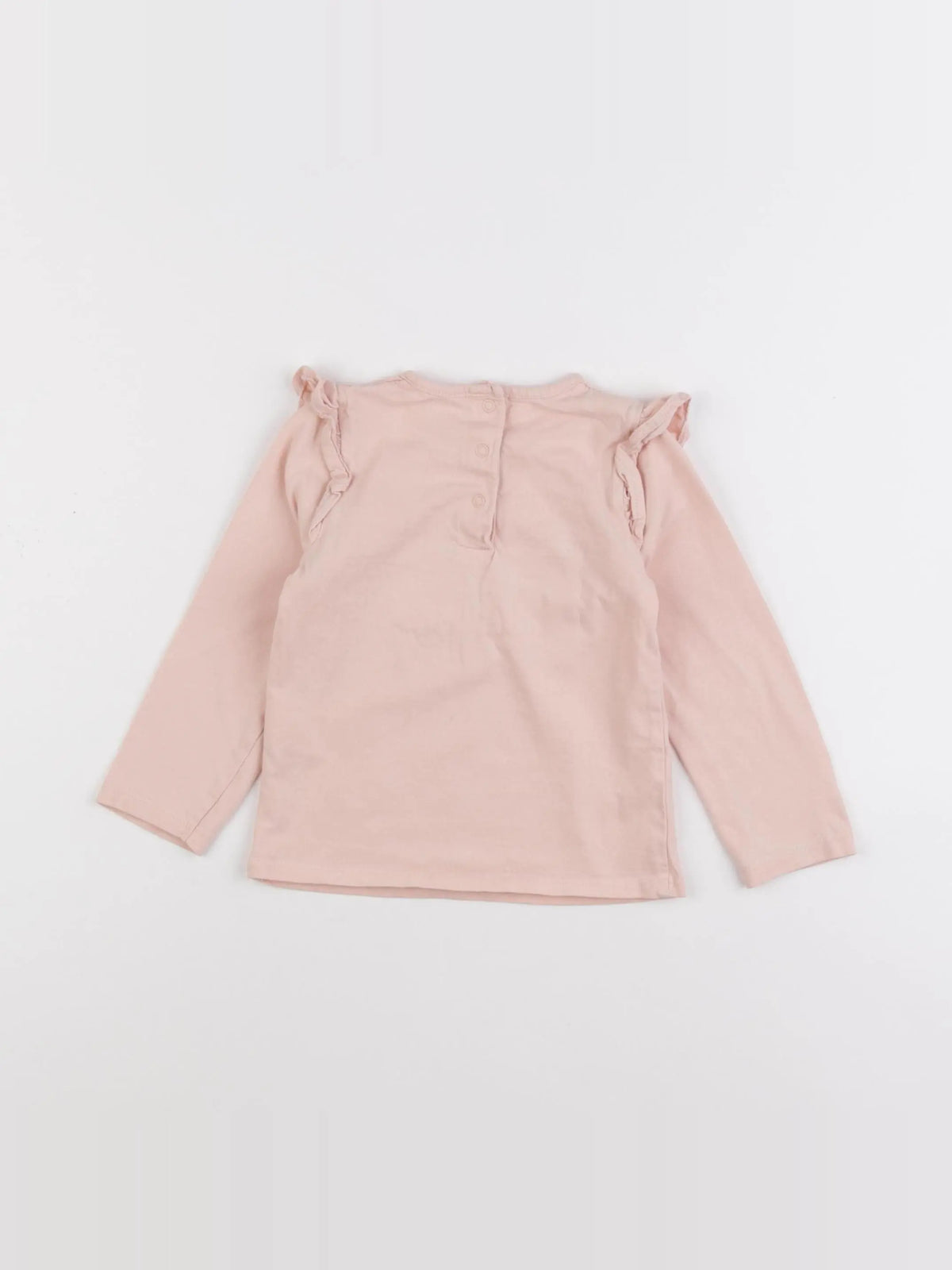 Vertbaudet - tee-shirt rose - 24 mois