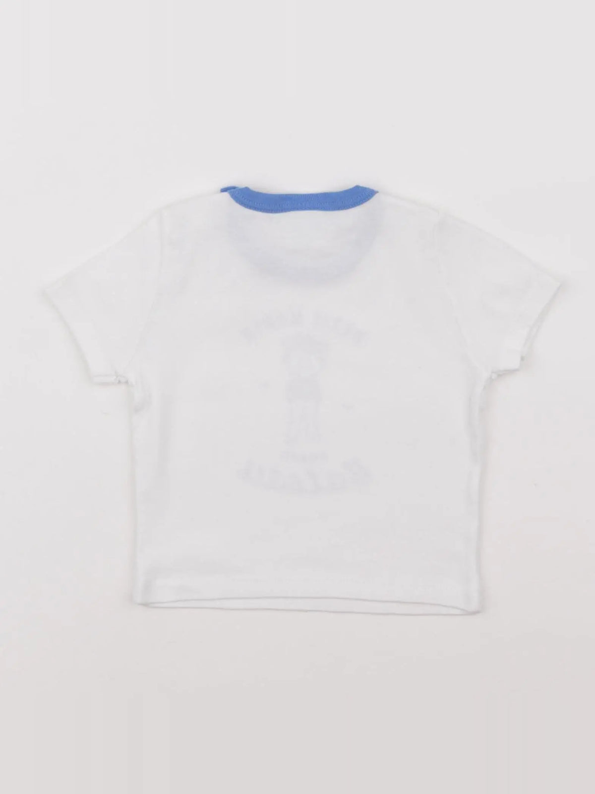 Petit Bateau - tee-shirt blanc - 6 mois