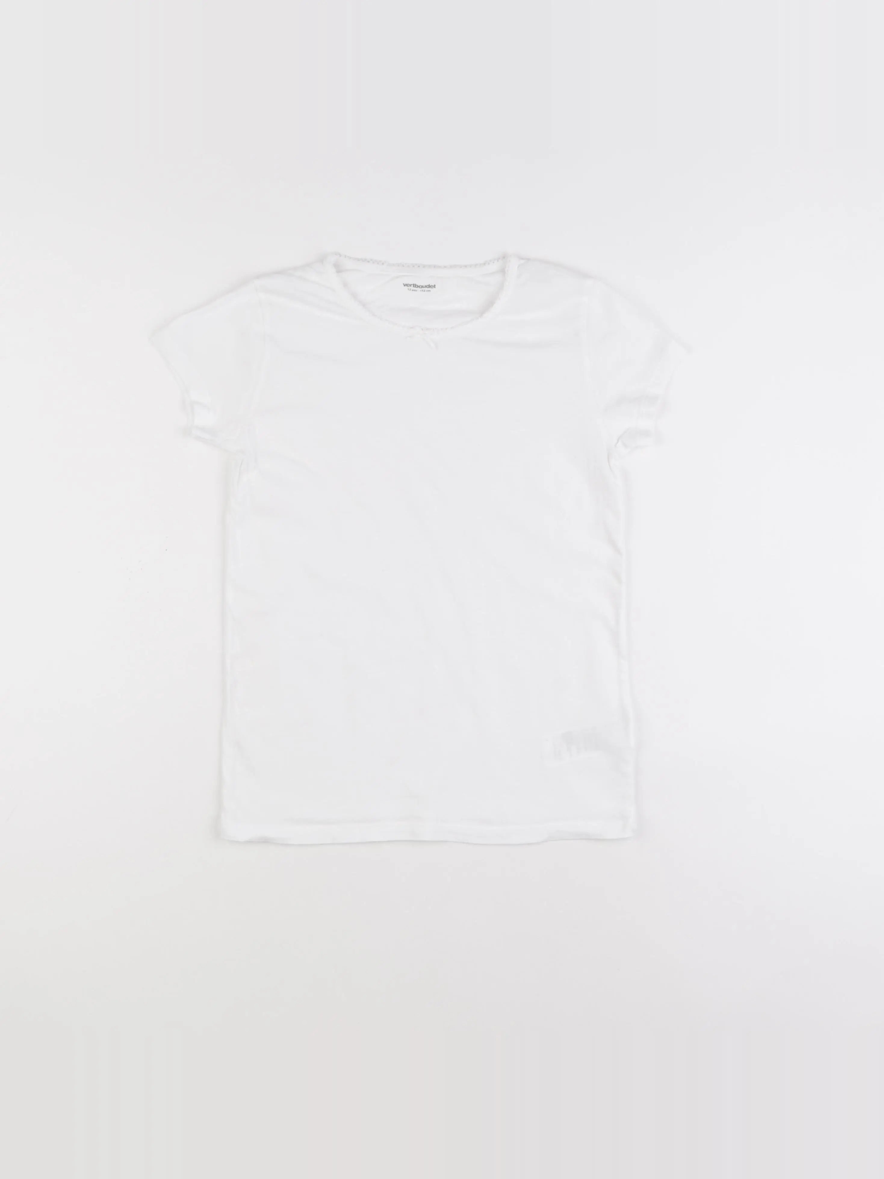 Vertbaudet - maillot de corps blanc - 12 ans
