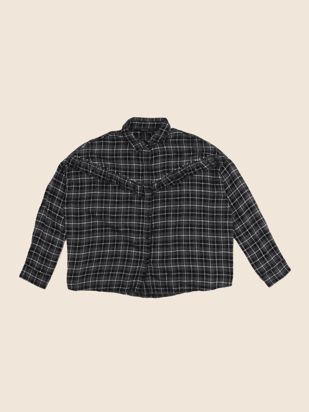 IKKS - chemise gris - 10 ans