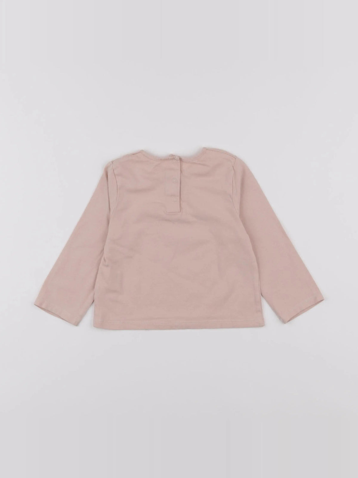 Vertbaudet - tee-shirt rose - 12 mois