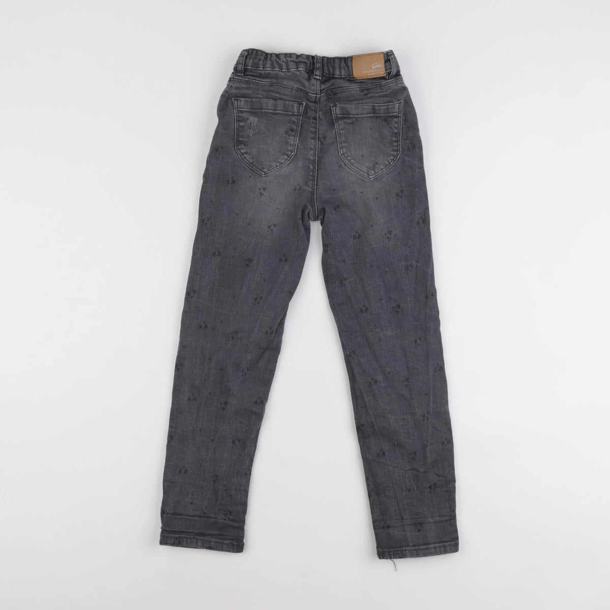 Vertbaudet - jean gris - 8 ans