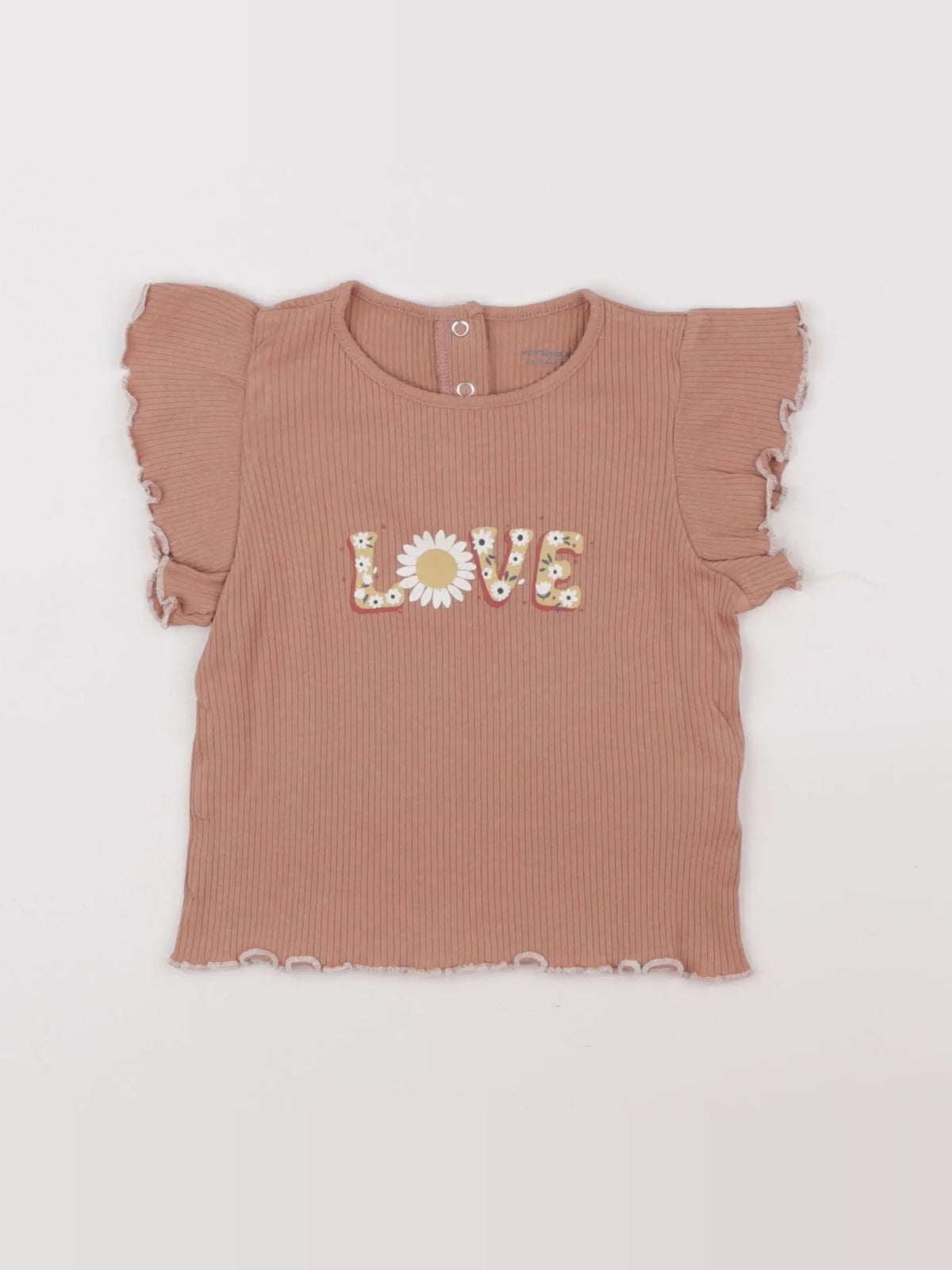 Vertbaudet - tee-shirt rose - 24 mois