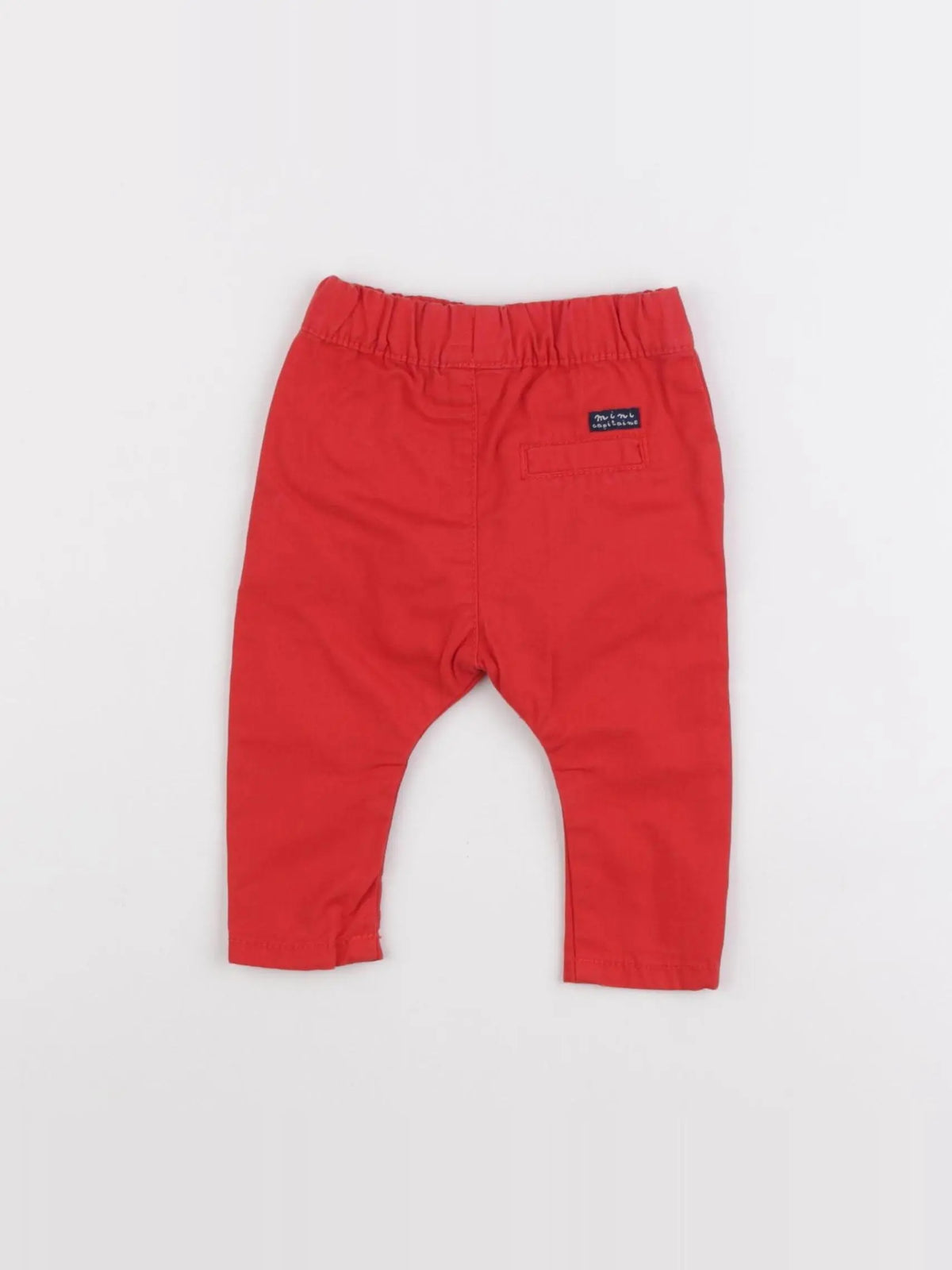 Tape à l'oeil - pantalon rouge - 3 mois