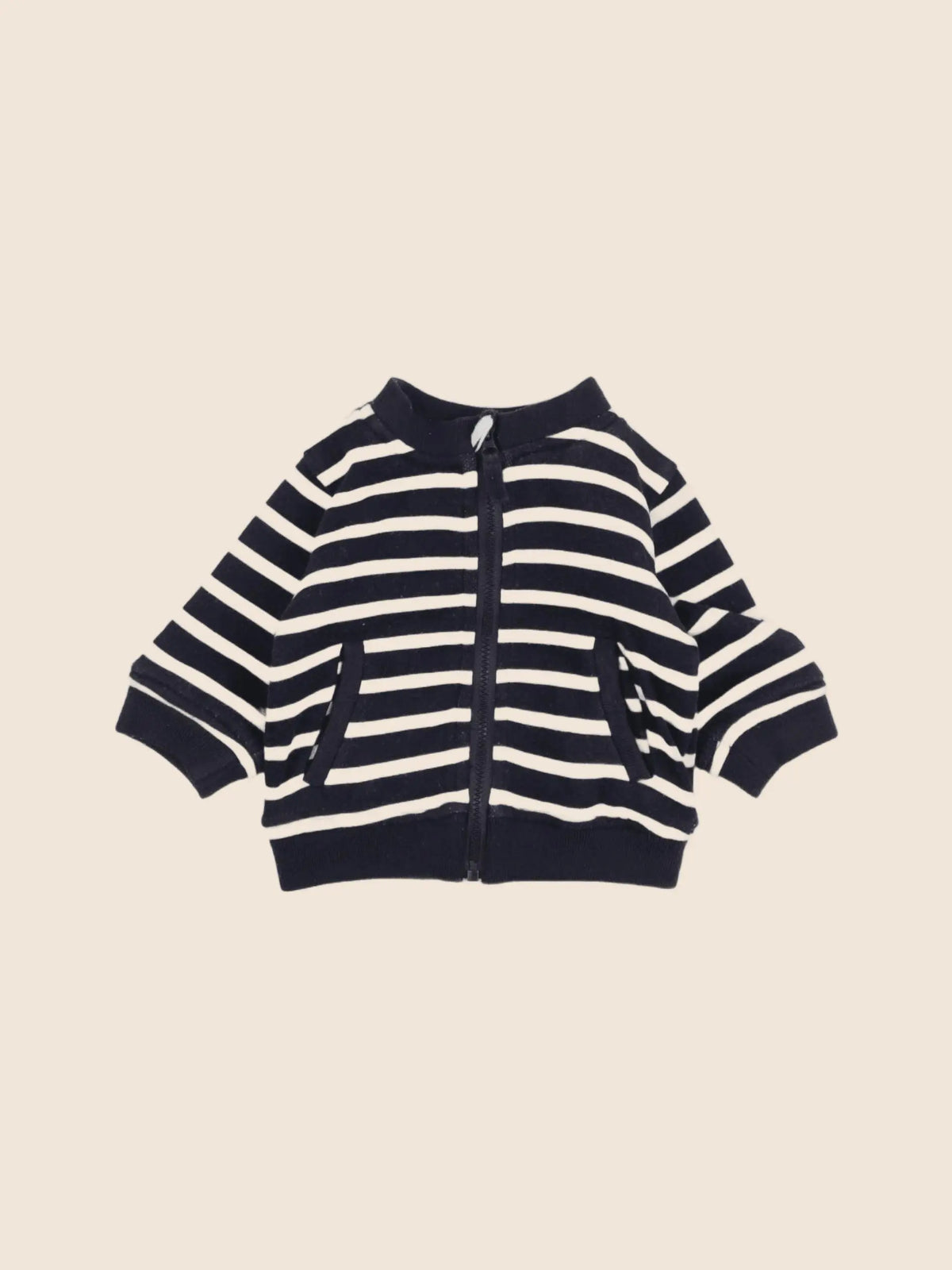 Vertbaudet - sweat bleu - 3 mois