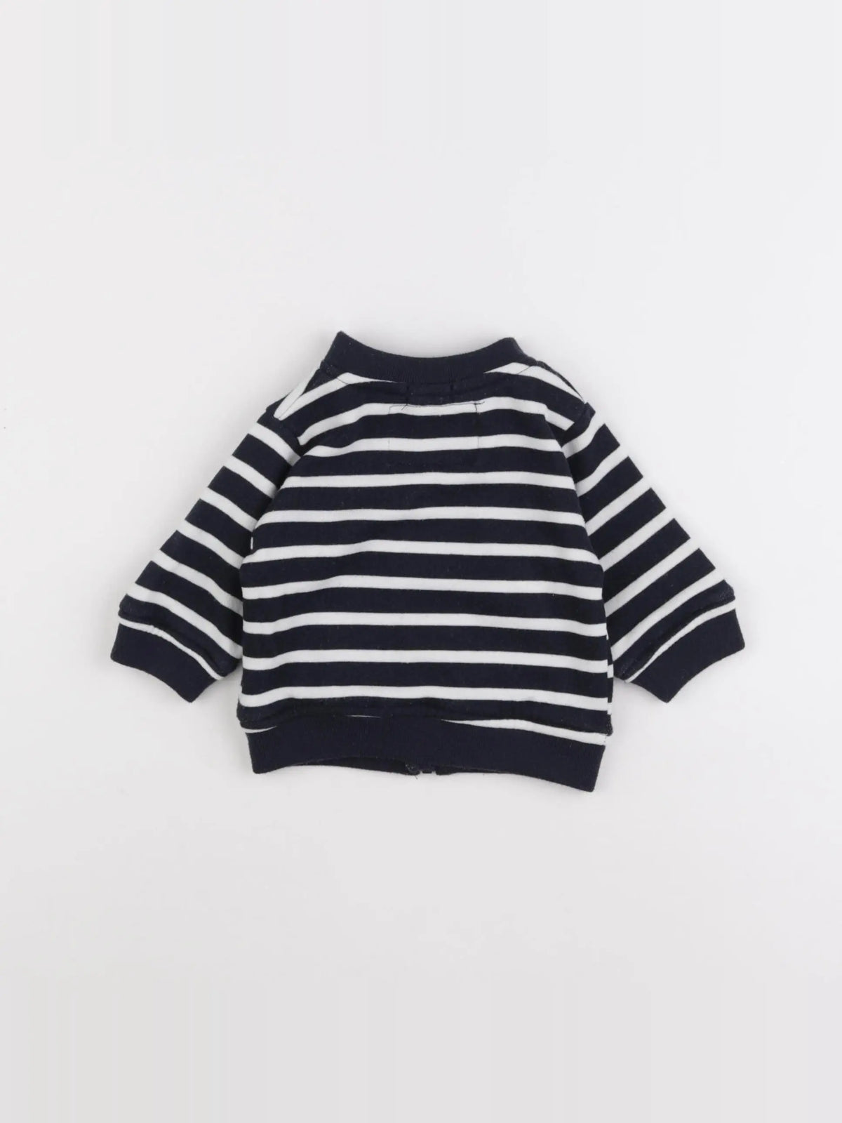 Vertbaudet - sweat bleu - 3 mois