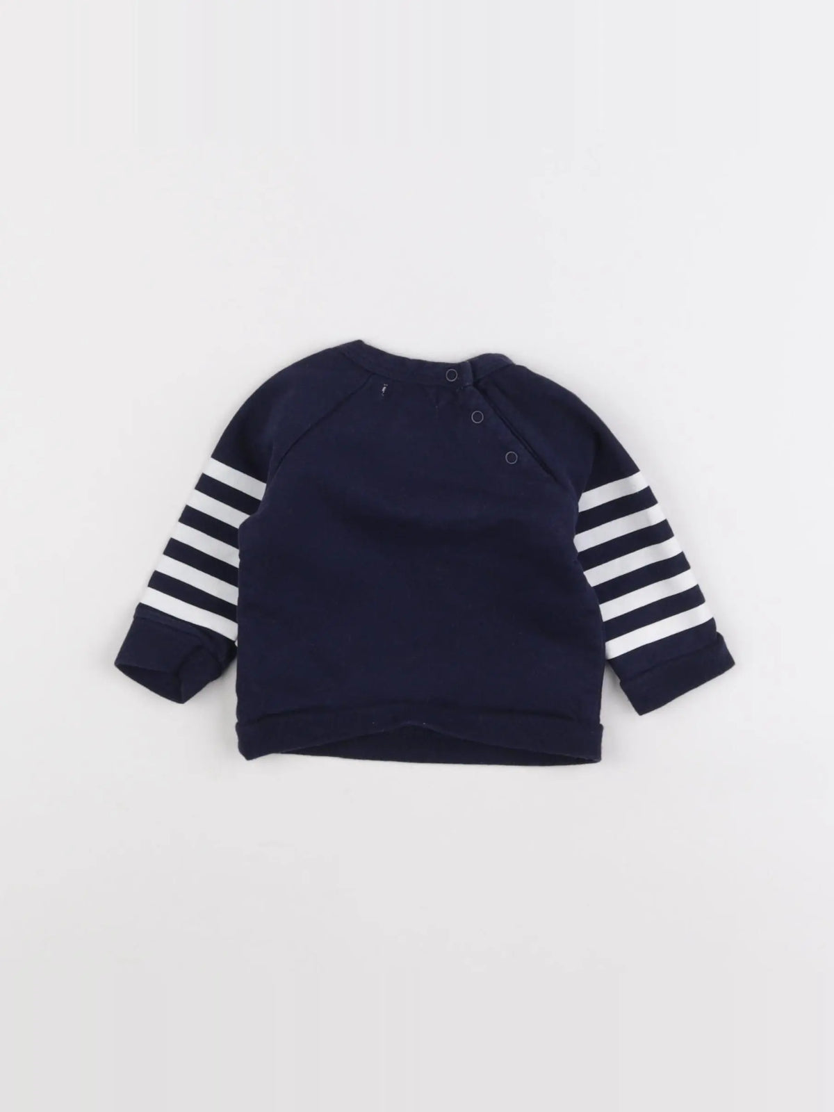 Vertbaudet - sweat bleu - 3 mois