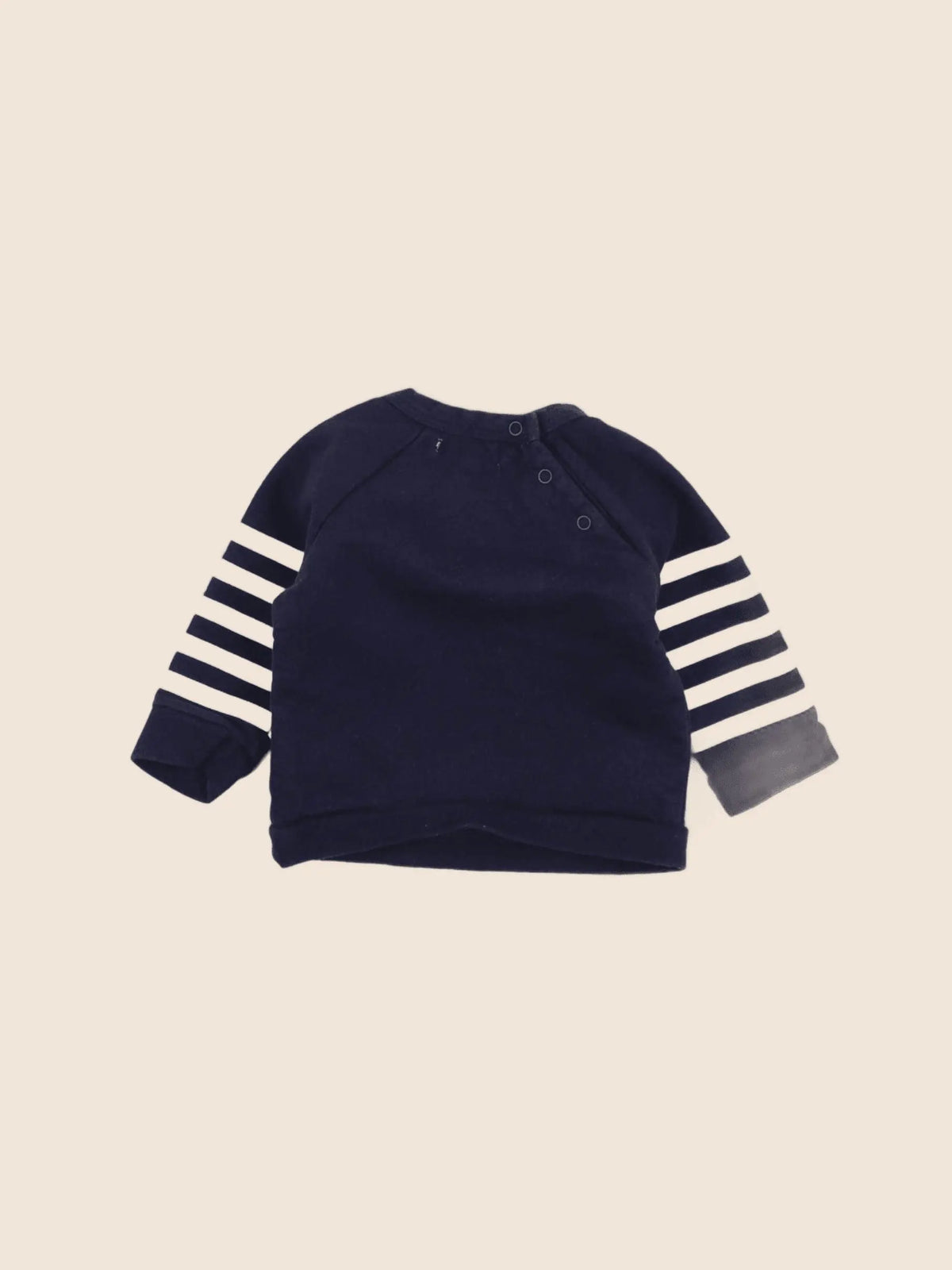 Vertbaudet - sweat bleu - 3 mois