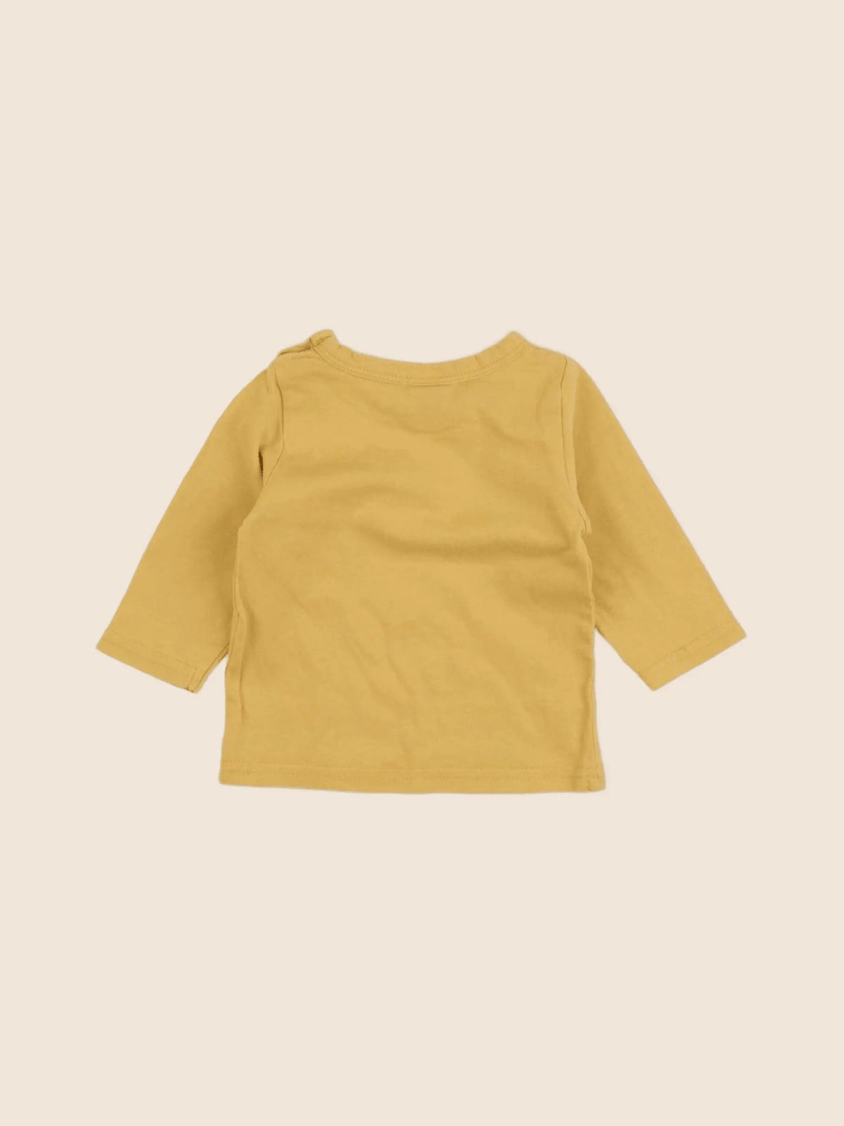 Tape à l'oeil - tee-shirt jaune - 3 mois