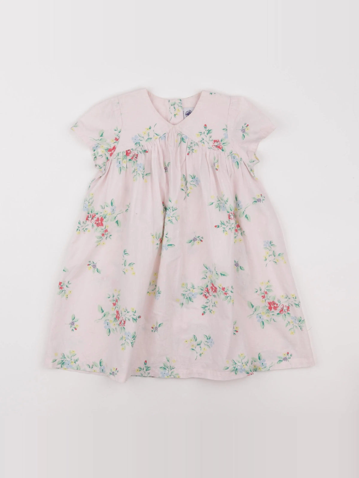 Petit Bateau - robe rose - 24 mois