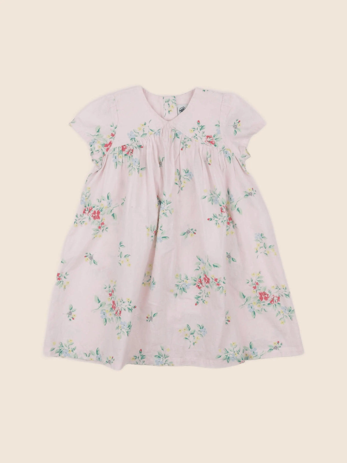Petit Bateau - robe rose - 24 mois