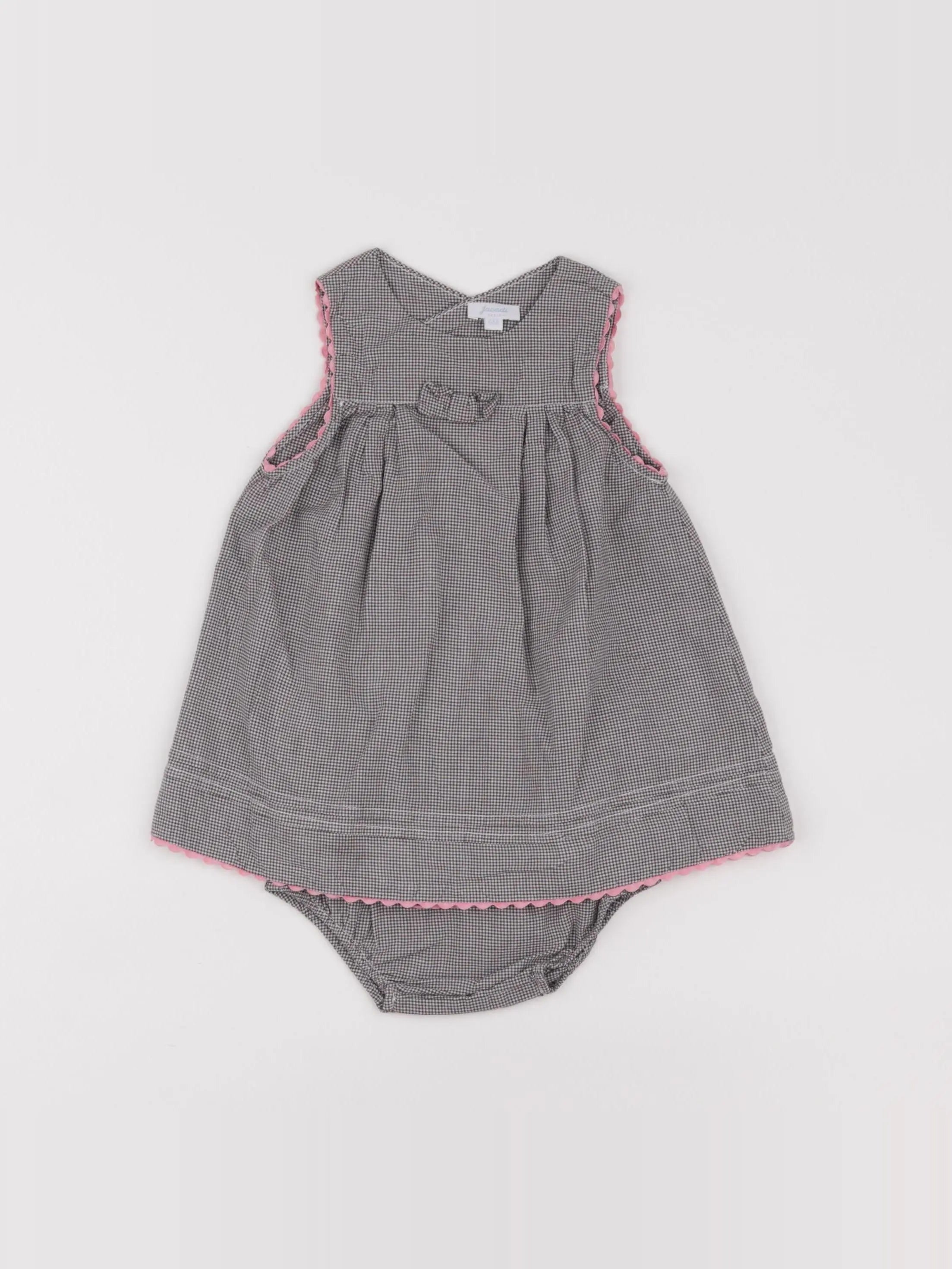 Jacadi - robe gris - 6 mois