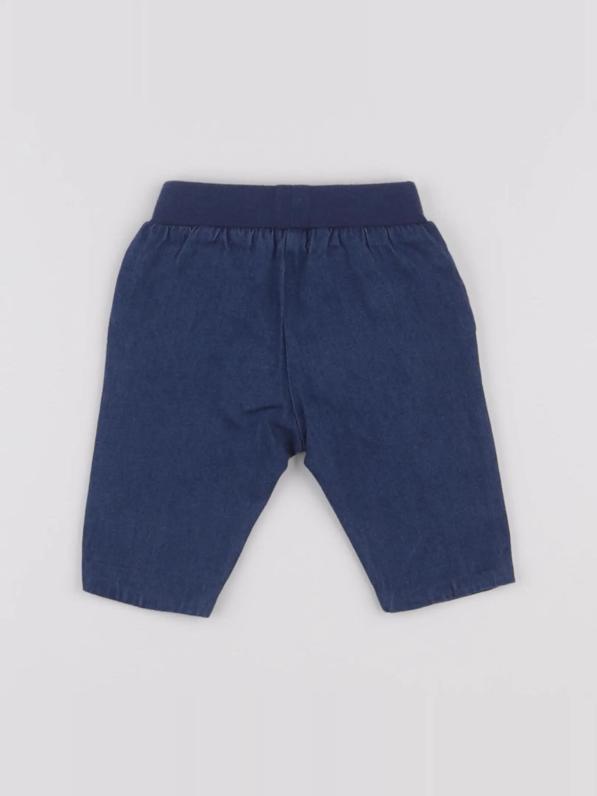 Jacadi - pantalon doublé bleu - 6 mois