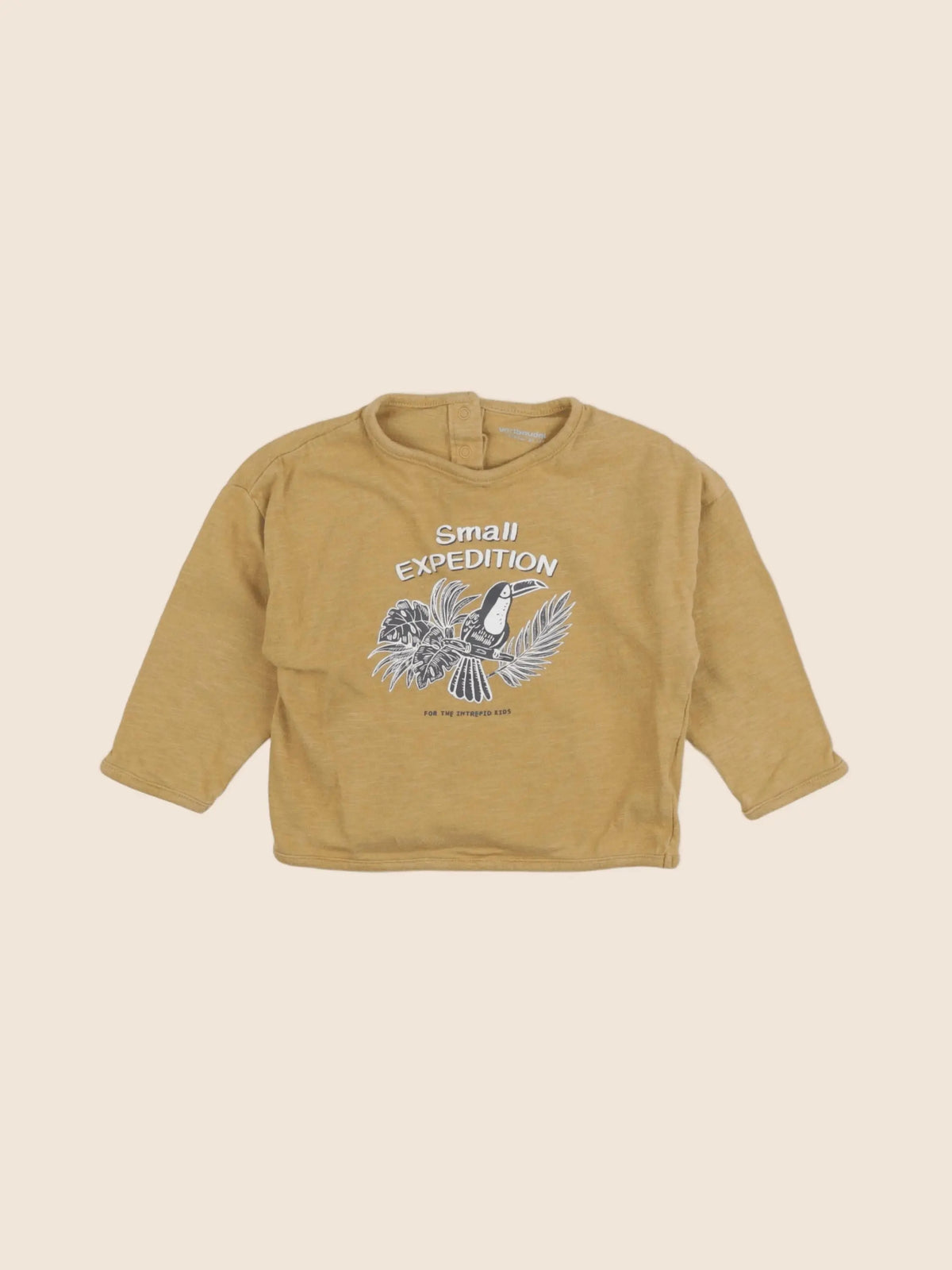 Vertbaudet - tee-shirt jaune - 18 mois