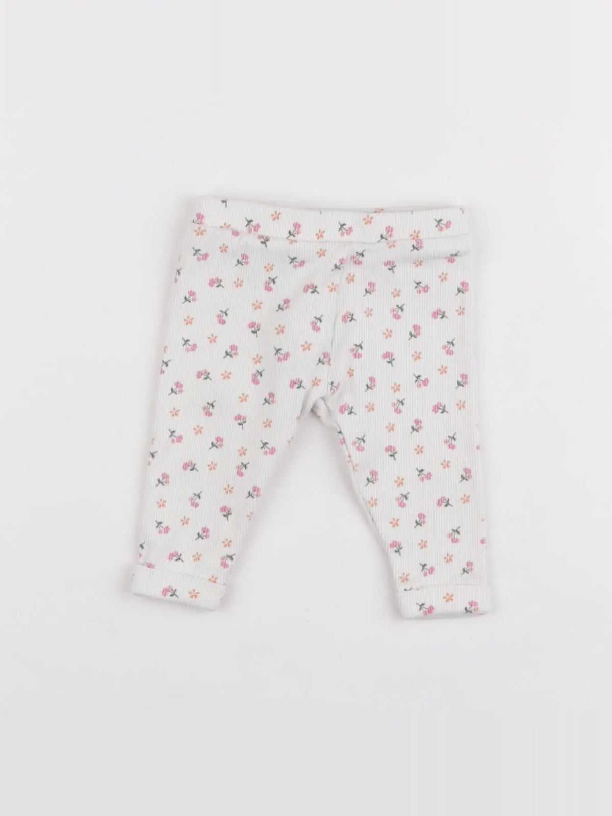 Tape à l'oeil - legging blanc - 3 mois