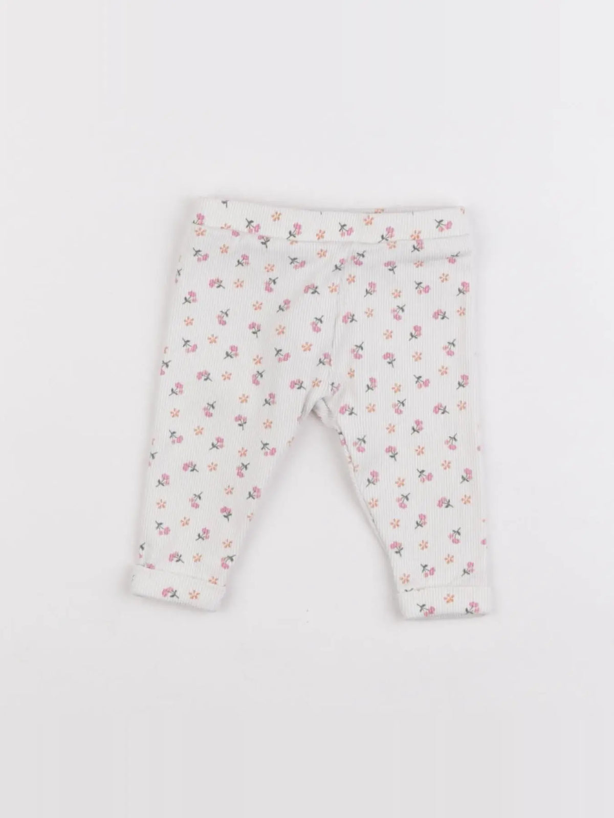 Tape à l'oeil - legging blanc - 3 mois