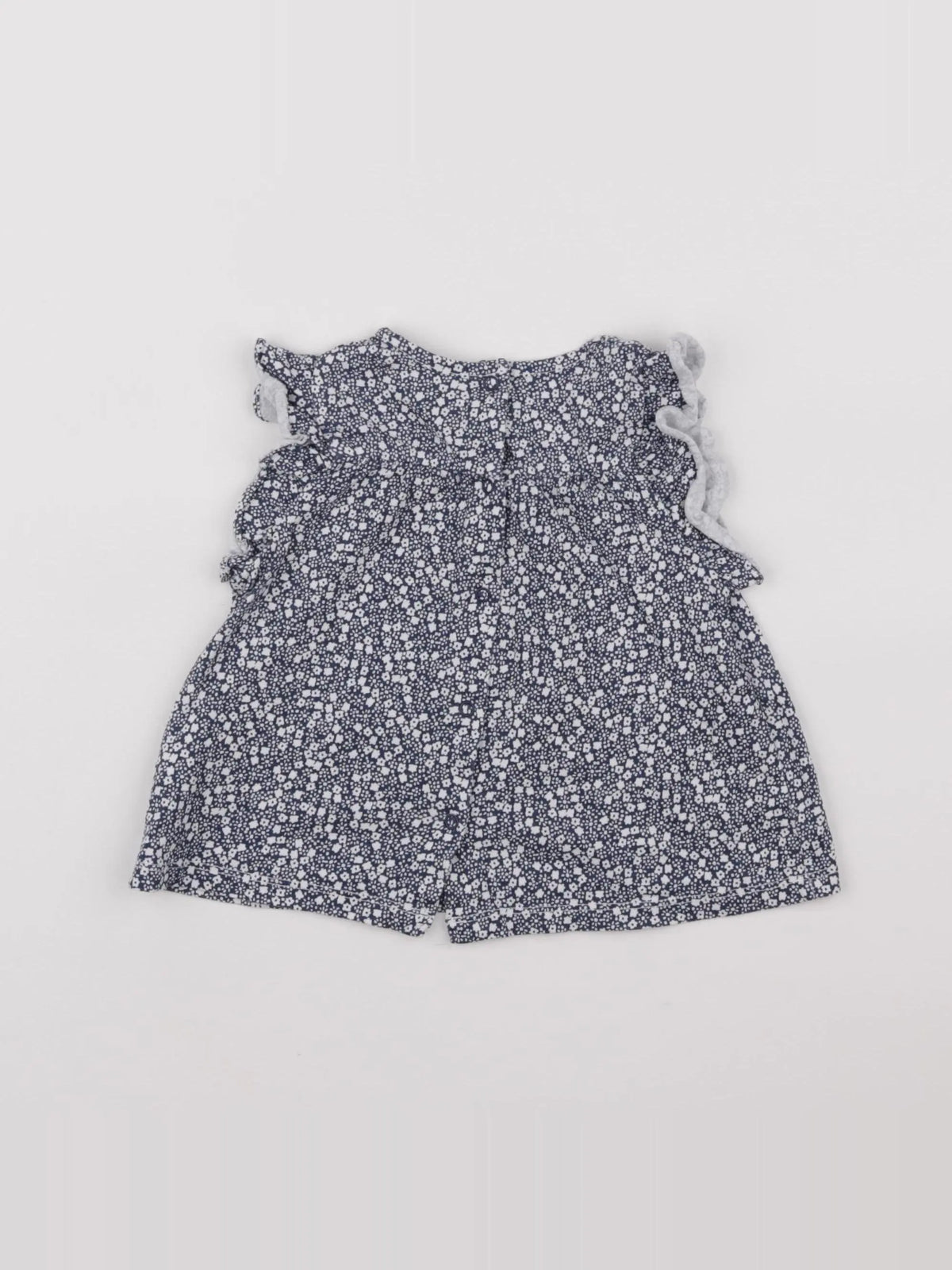 Vertbaudet - tee-shirt bleu - 24 mois