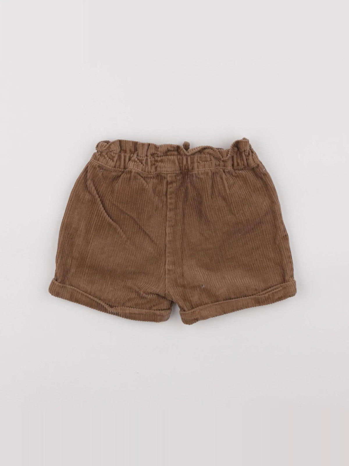 Vertbaudet - short marron - 24 mois