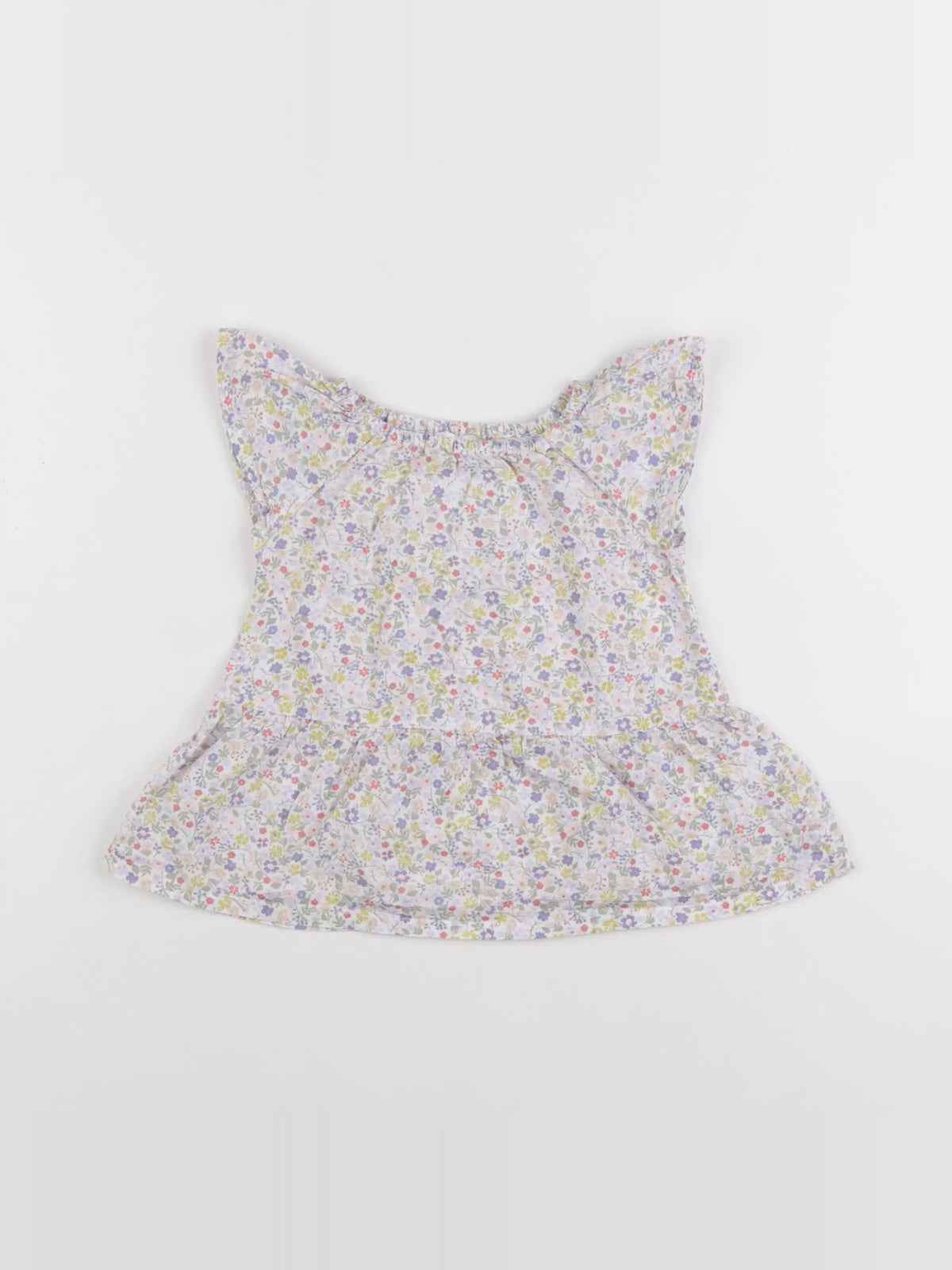 Petit Bateau - blouse multicolore - 3 mois