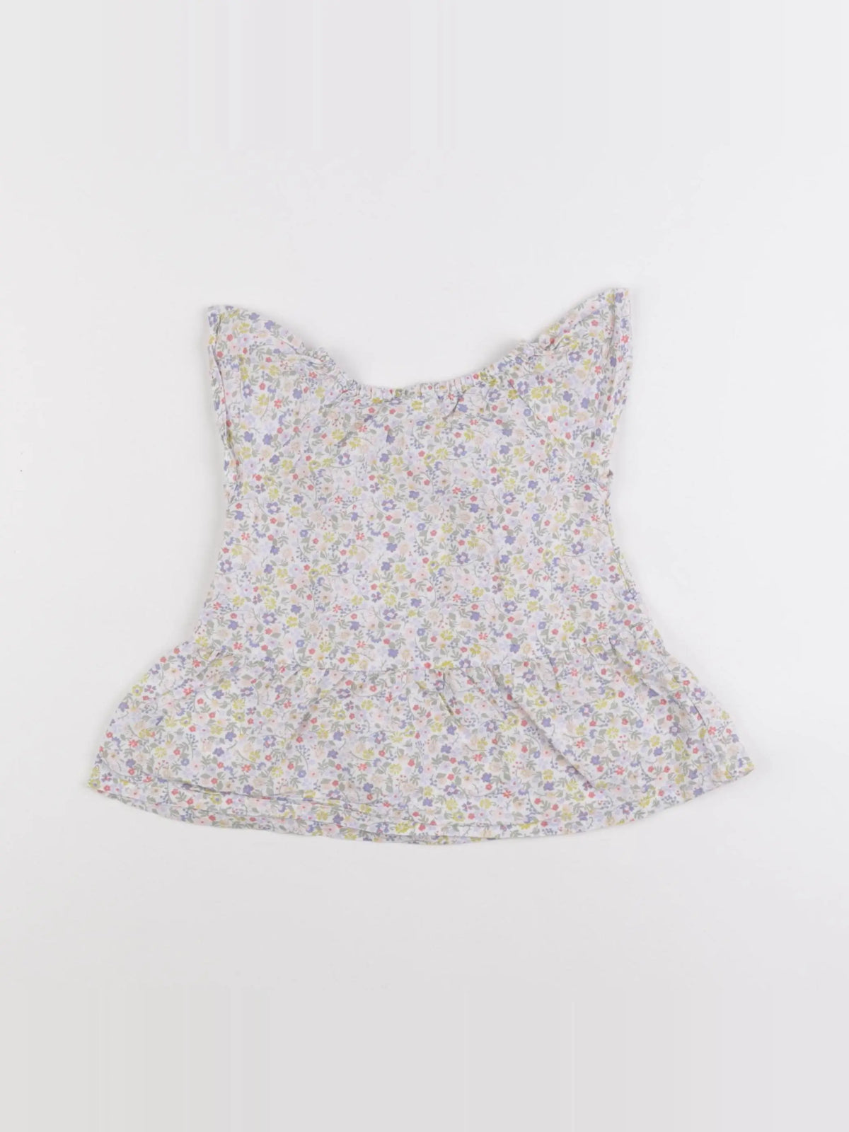 Petit Bateau - blouse multicolore - 3 mois