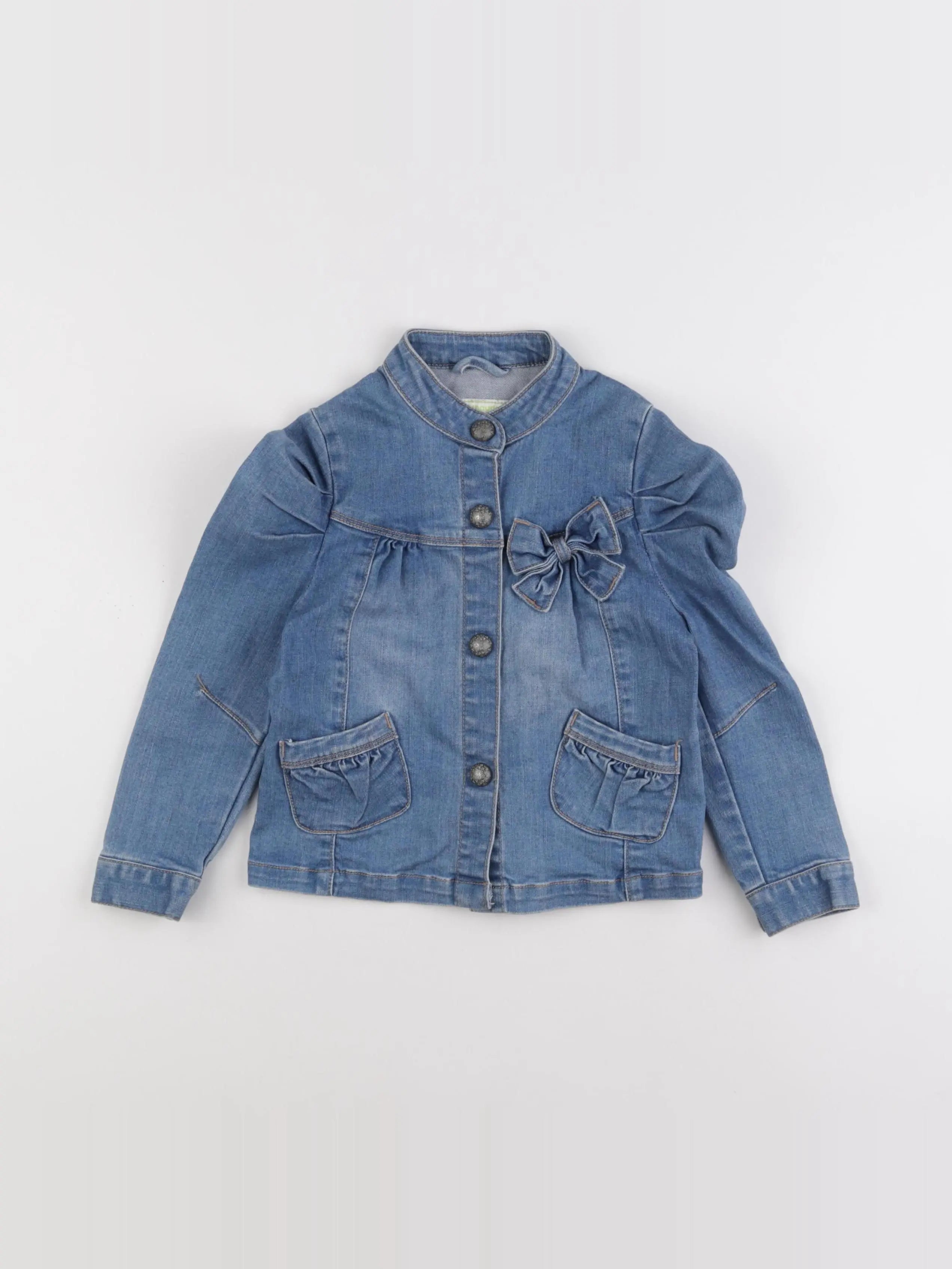 Vertbaudet - veste bleu - 6 ans
