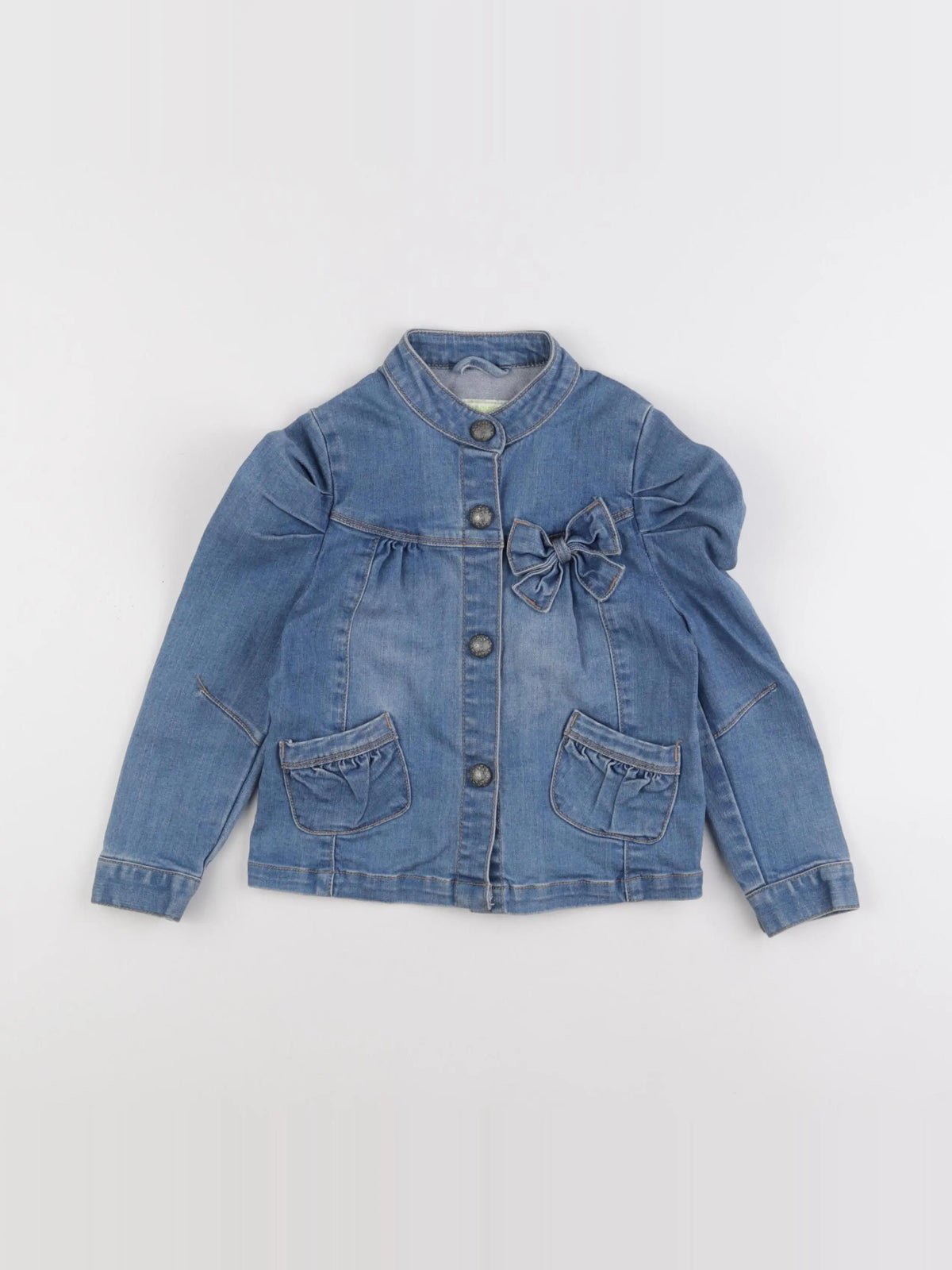 Vertbaudet - veste bleu - 6 ans