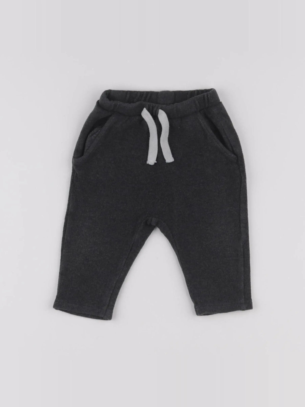 Zara - jogging gris - 6/9 mois